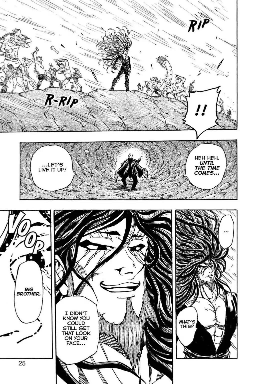 Toriko Chapter 172 page 25 - Chapter 172: Vol.20 Gourmet 172: Ichiryu and Midora!!