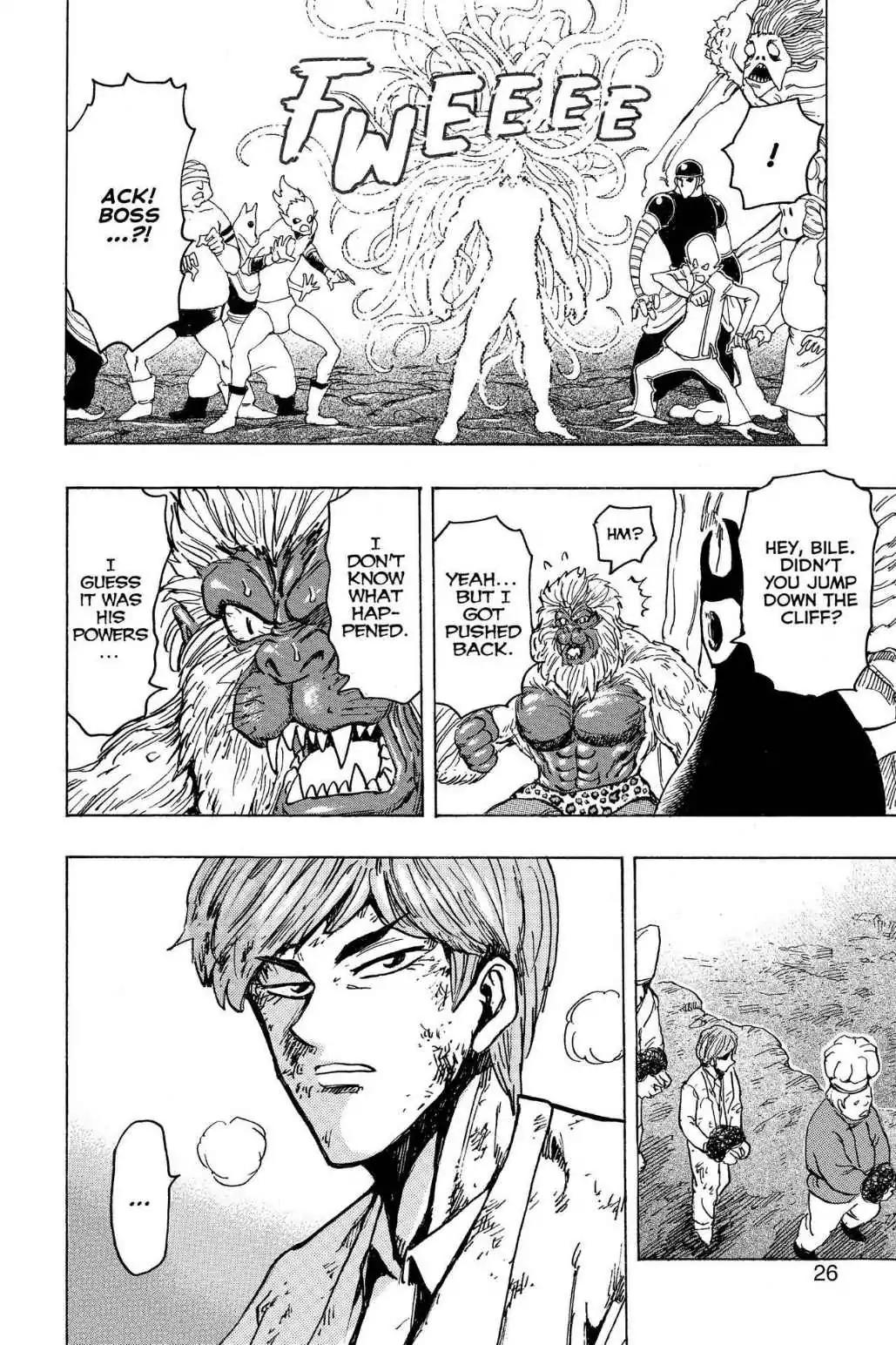 Toriko Chapter 172 page 26 - Chapter 172: Vol.20 Gourmet 172: Ichiryu and Midora!!