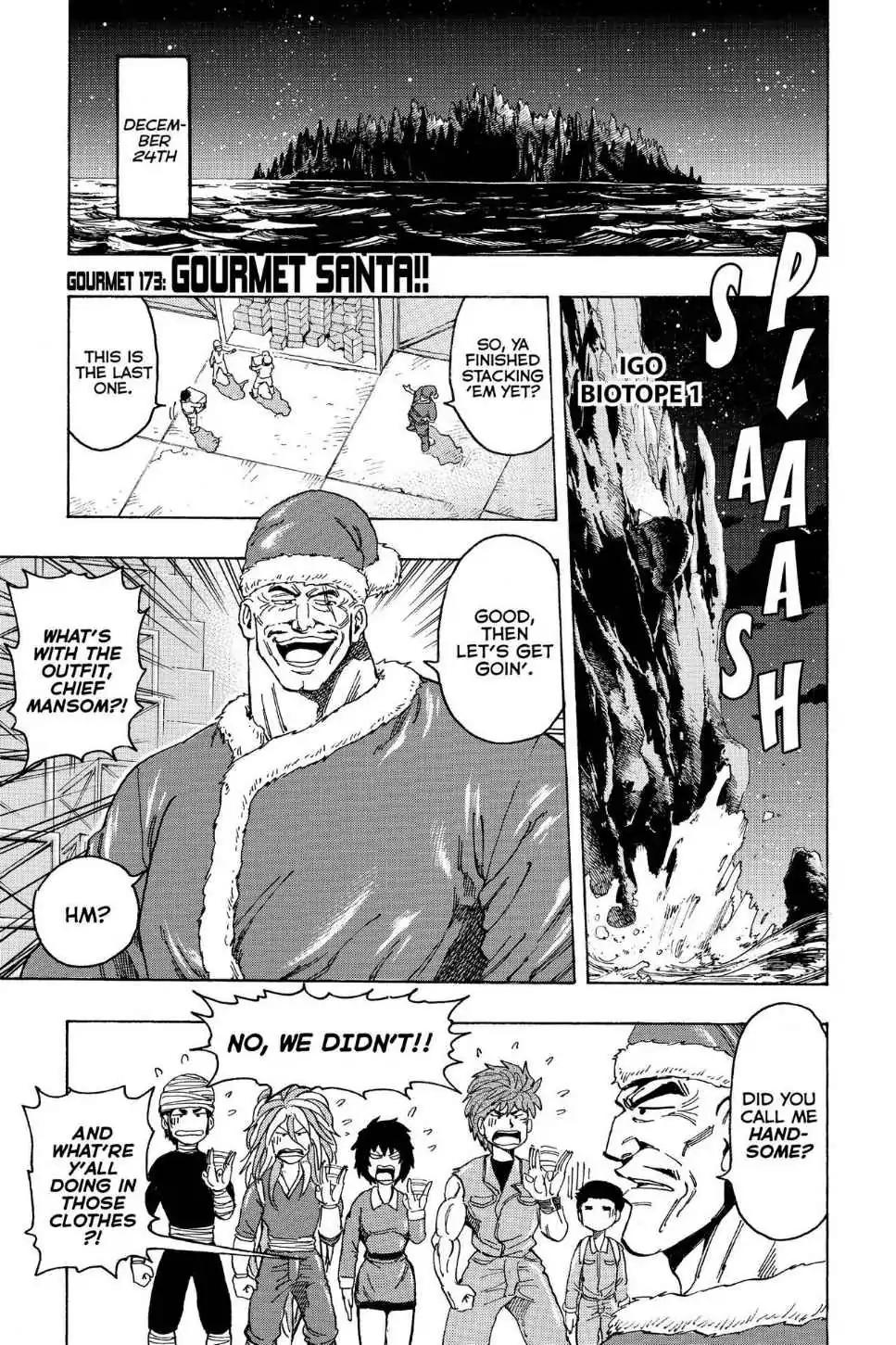Toriko Chapter 173 page 3 - Chapter 173: Vol.20 Gourmet 173: Gourmet Santa!!