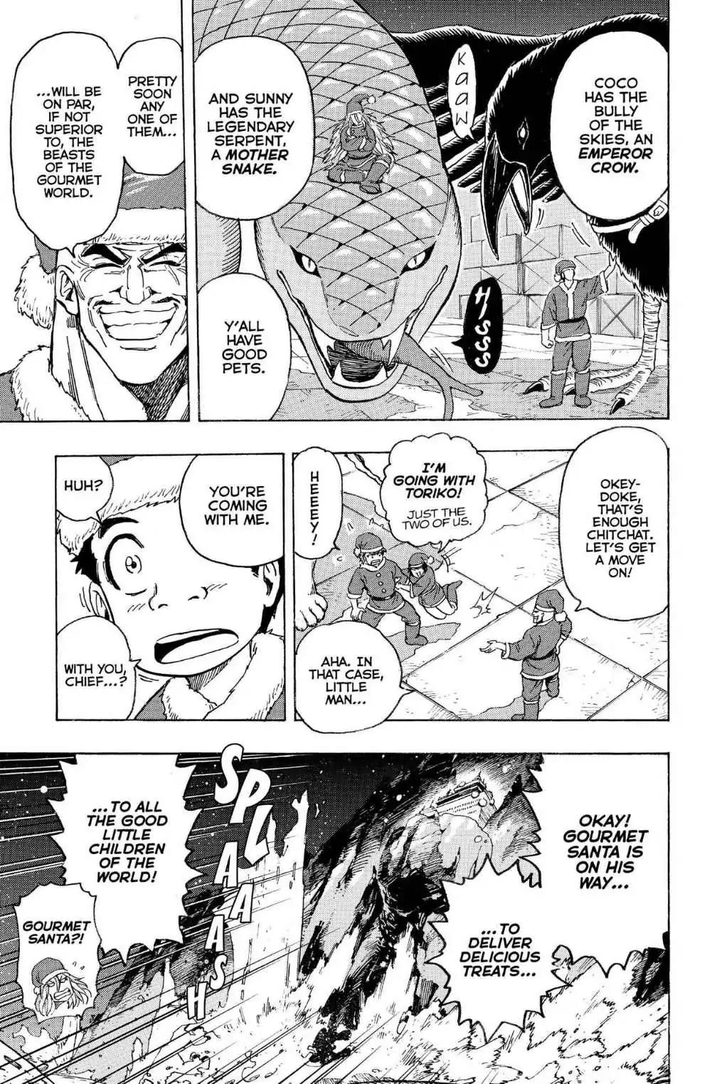 Toriko Chapter 173 page 7 - Chapter 173: Vol.20 Gourmet 173: Gourmet Santa!!