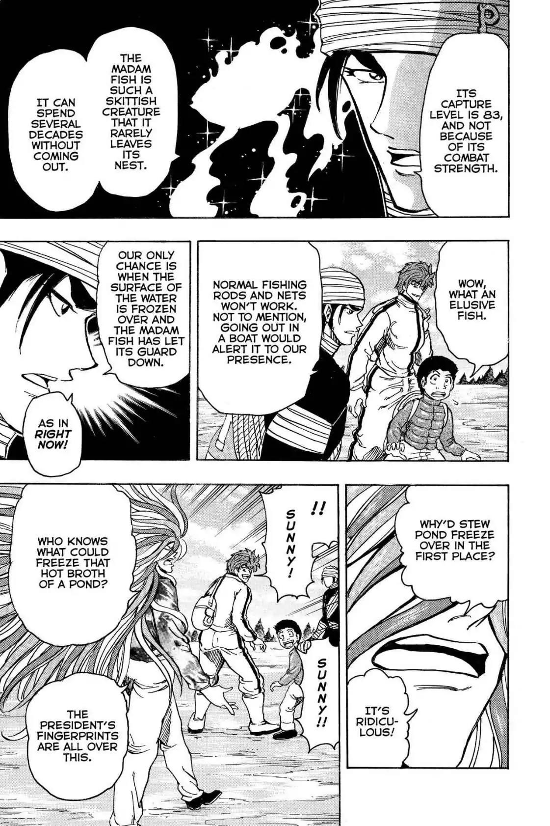 Toriko Chapter 174 page 12 - Chapter 174: Vol.20 Gourmet 174: Madam Fish!!