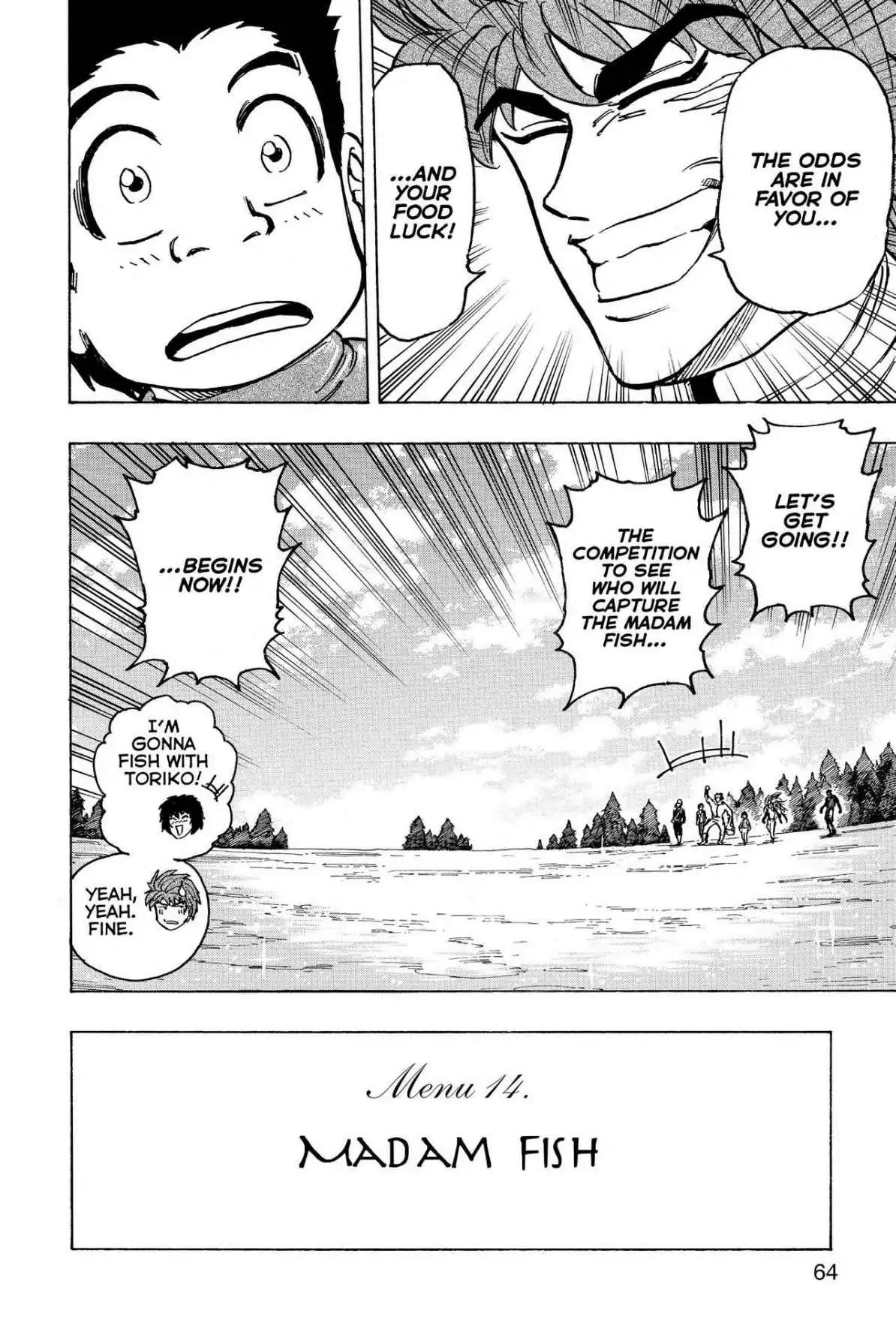 Toriko Chapter 174 page 15 - Chapter 174: Vol.20 Gourmet 174: Madam Fish!!