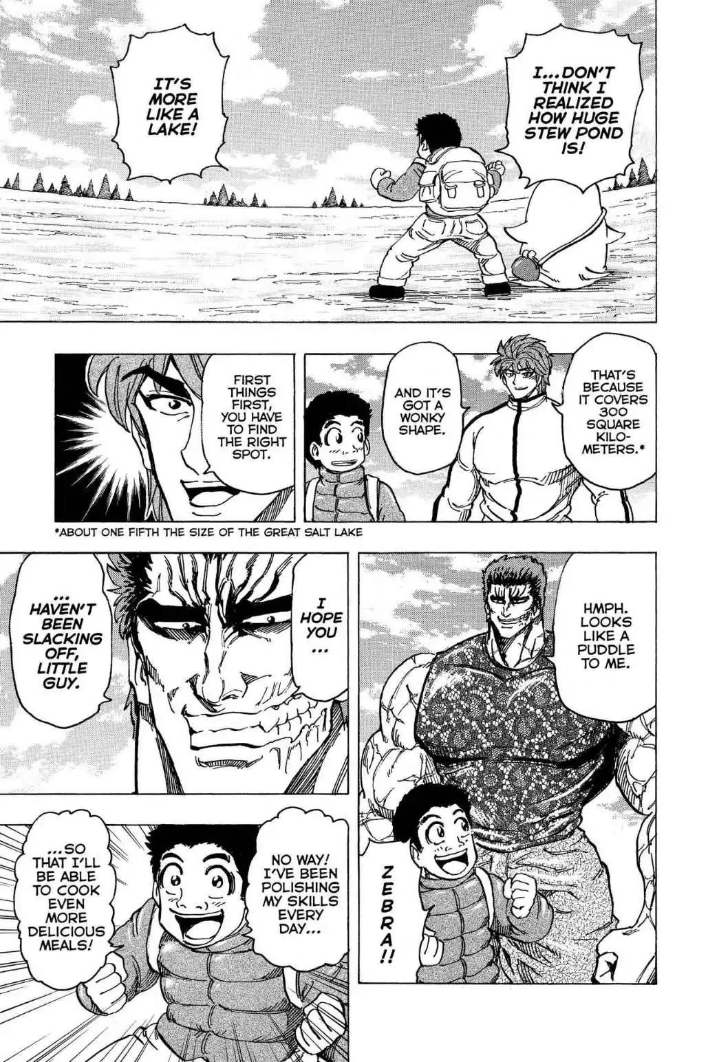 Toriko Chapter 175 page 3 - Chapter 175: Vol.20 Gourmet 175: Stew Pond Competition!!