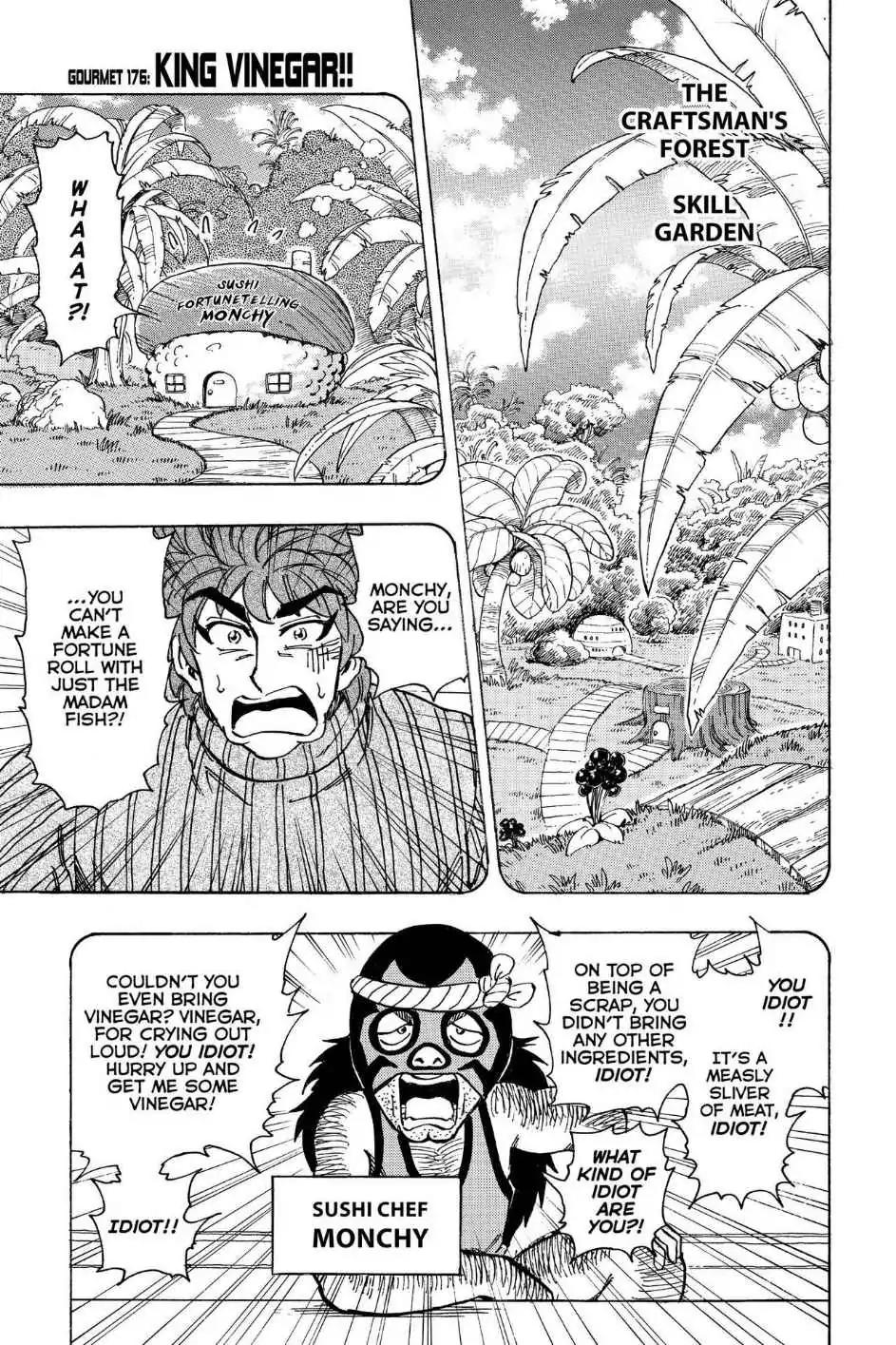 Toriko Chapter 176 page 1 - Chapter 176: Vol.20 Gourmet 176: King Vinegar!!