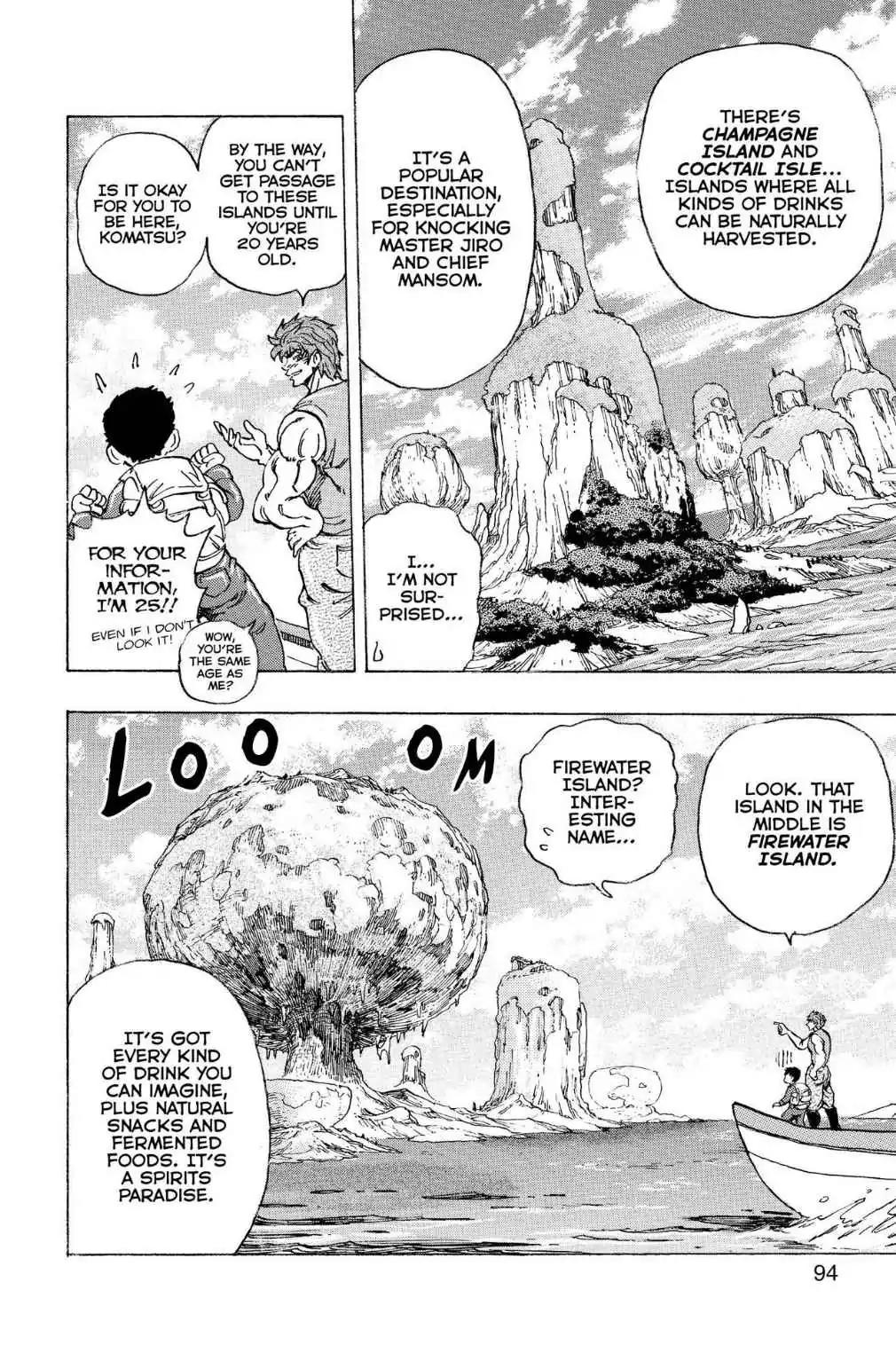 Toriko Chapter 176 page 6 - Chapter 176: Vol.20 Gourmet 176: King Vinegar!!