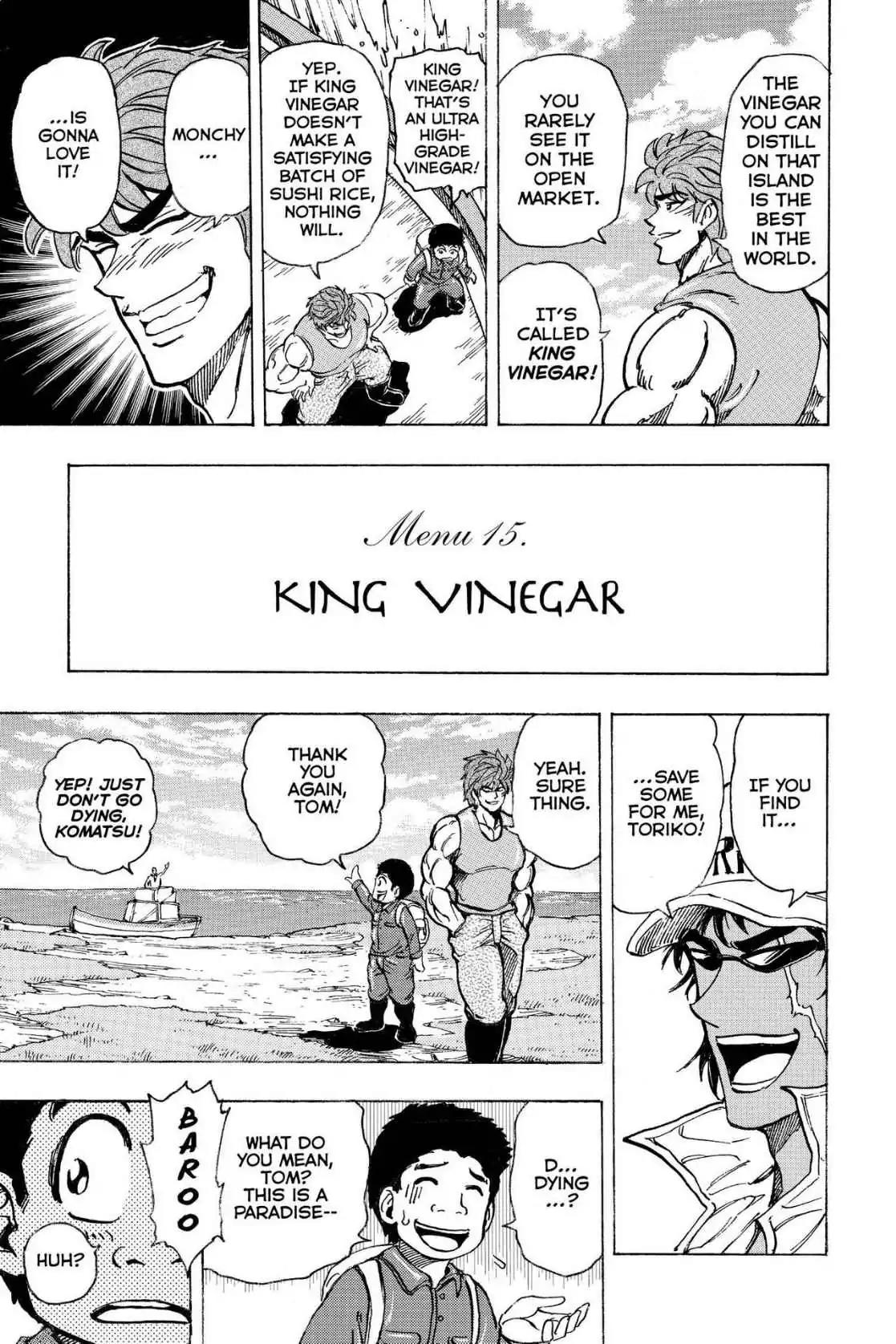 Toriko Chapter 176 page 7 - Chapter 176: Vol.20 Gourmet 176: King Vinegar!!