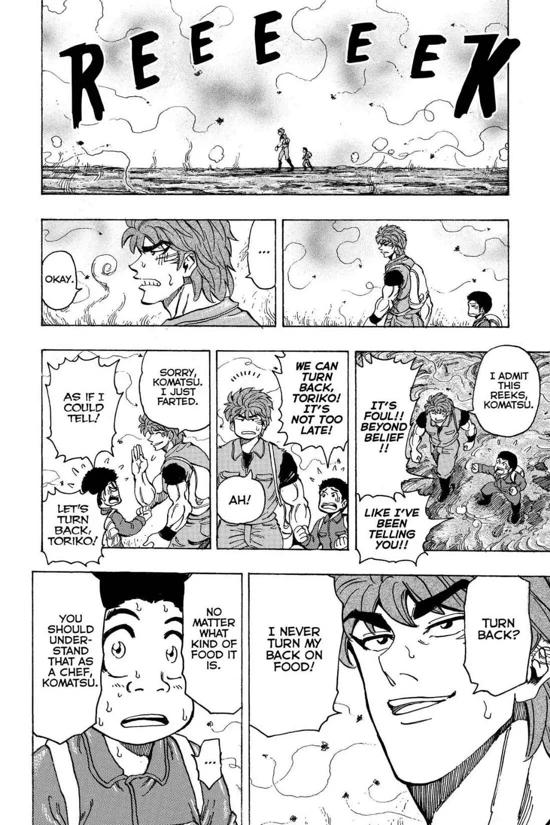 Toriko Chapter 177 page 10 - Chapter 177: Vol.20 Gourmet 177: Durian Bomb!!