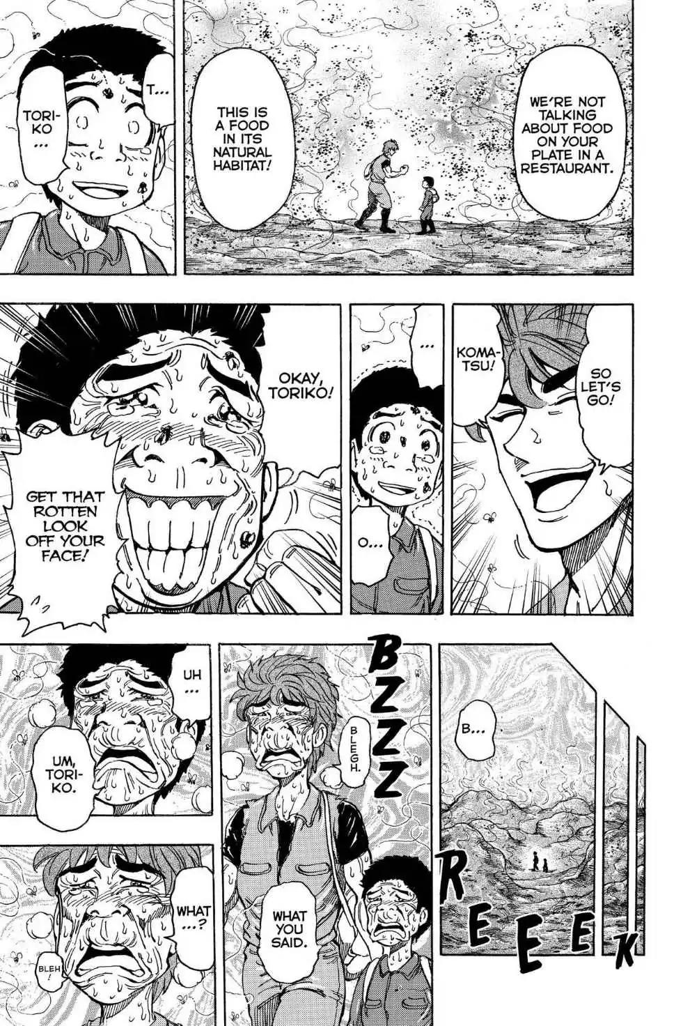 Toriko Chapter 177 page 11 - Chapter 177: Vol.20 Gourmet 177: Durian Bomb!!