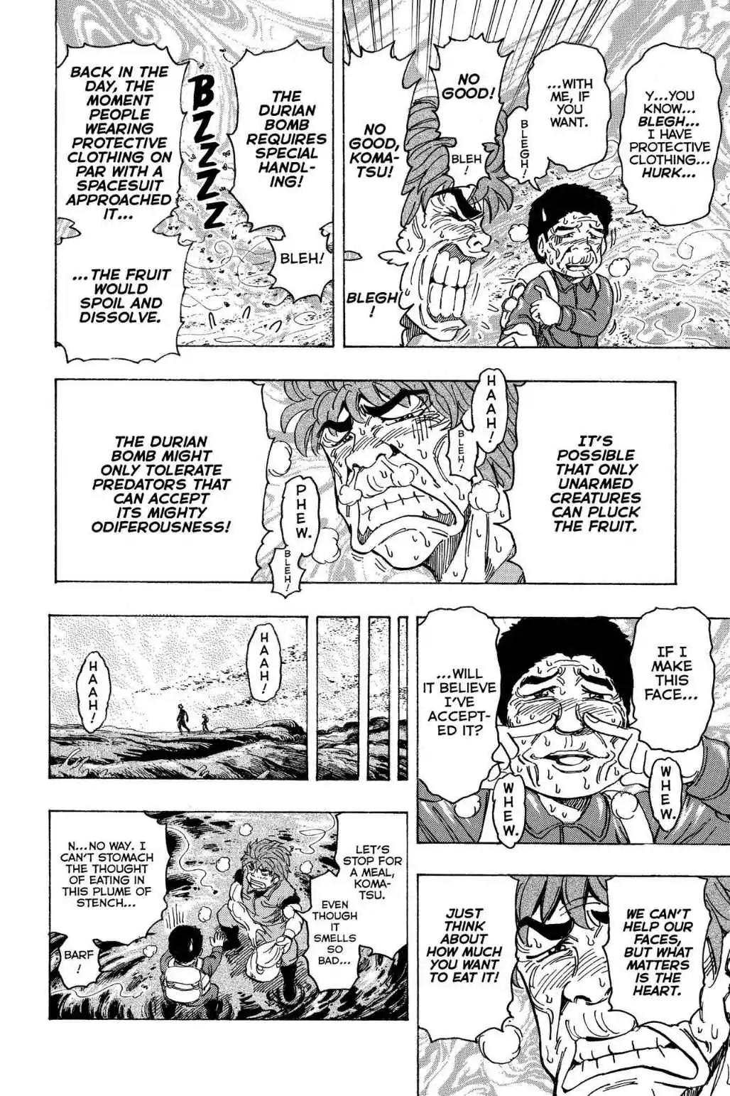 Toriko Chapter 177 page 12 - Chapter 177: Vol.20 Gourmet 177: Durian Bomb!!