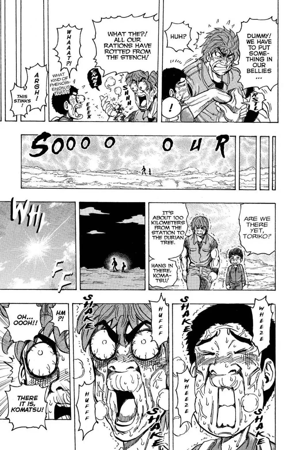 Toriko Chapter 177 page 13 - Chapter 177: Vol.20 Gourmet 177: Durian Bomb!!
