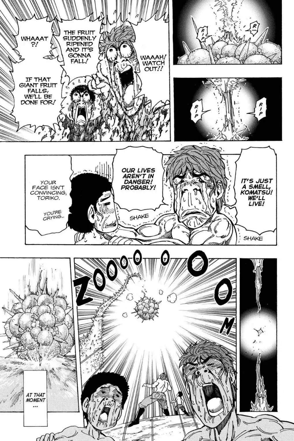 Toriko Chapter 177 page 15 - Chapter 177: Vol.20 Gourmet 177: Durian Bomb!!