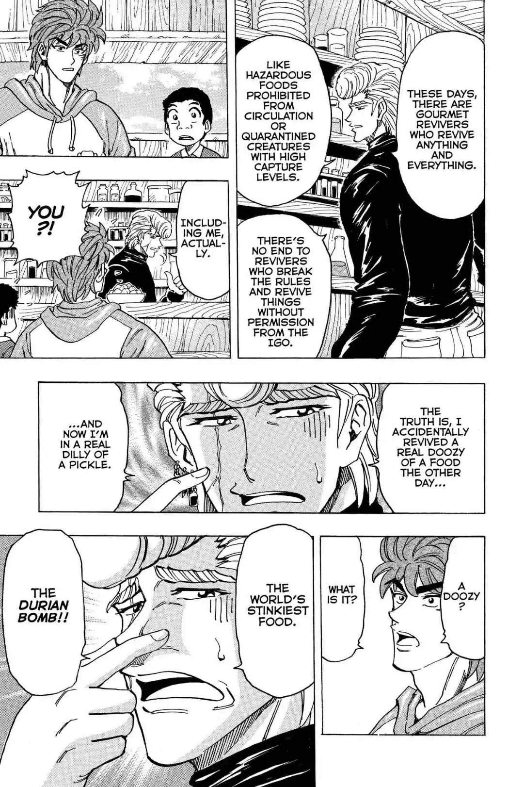 Toriko Chapter 177 page 3 - Chapter 177: Vol.20 Gourmet 177: Durian Bomb!!