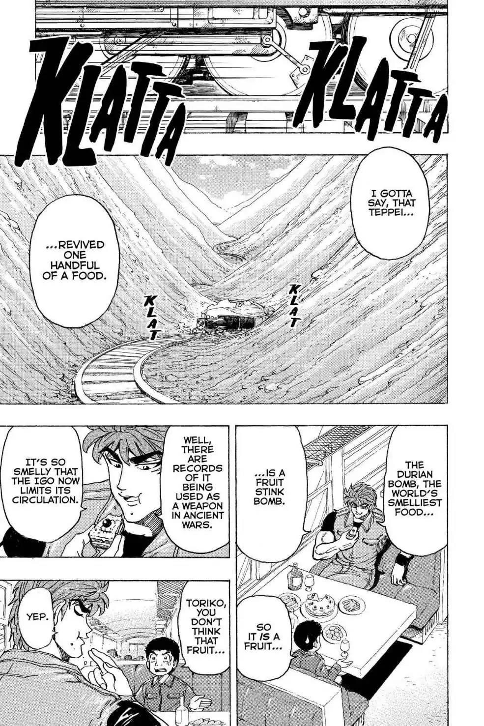 Toriko Chapter 177 page 5 - Chapter 177: Vol.20 Gourmet 177: Durian Bomb!!
