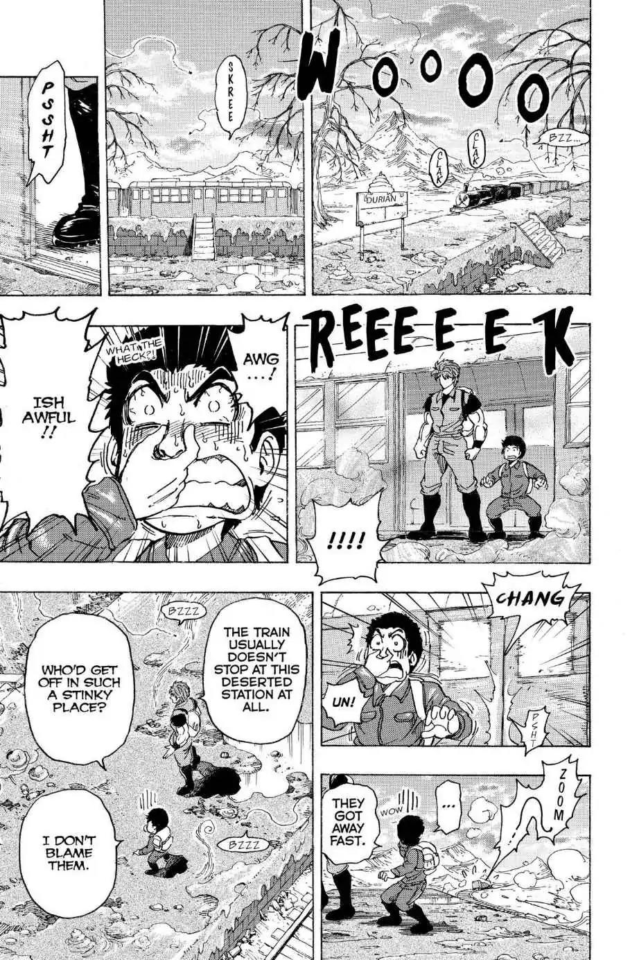 Toriko Chapter 177 page 7 - Chapter 177: Vol.20 Gourmet 177: Durian Bomb!!