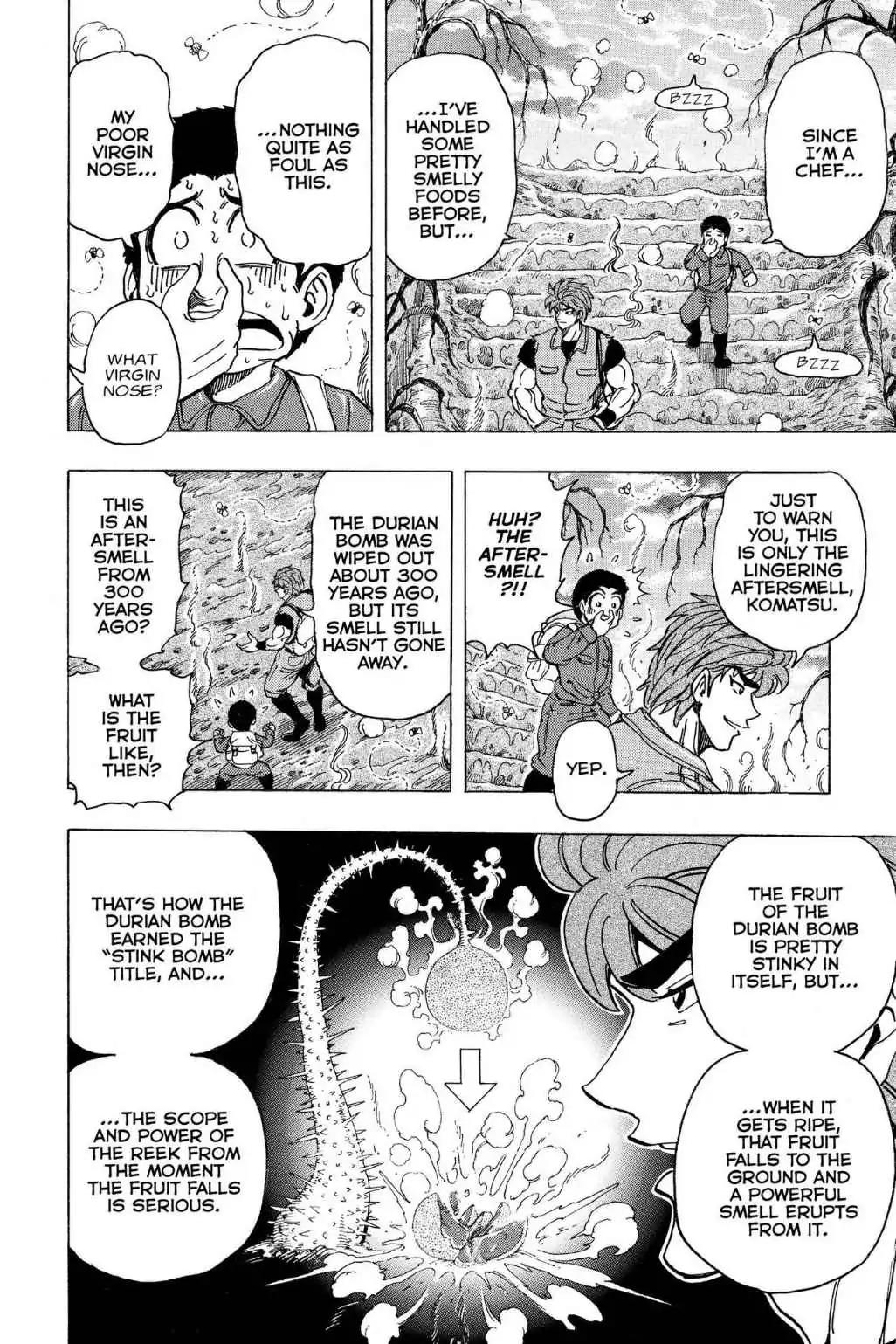 Toriko Chapter 177 page 8 - Chapter 177: Vol.20 Gourmet 177: Durian Bomb!!