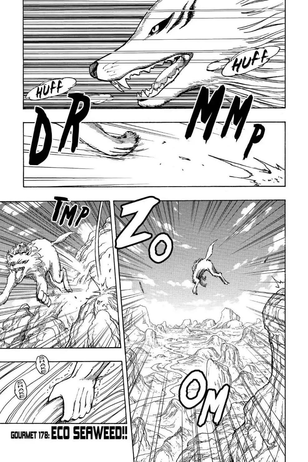 Toriko Chapter 178 page 1 - Chapter 178: Vol.20 Gourmet 178: Eco Seaweed!!
