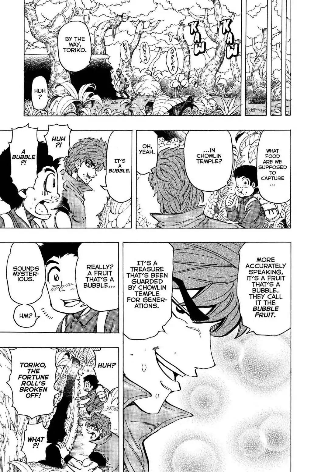 Toriko Chapter 179 page 14 - Chapter 179: Vol.20 Gourmet 179: Fortune Roll Complete!!