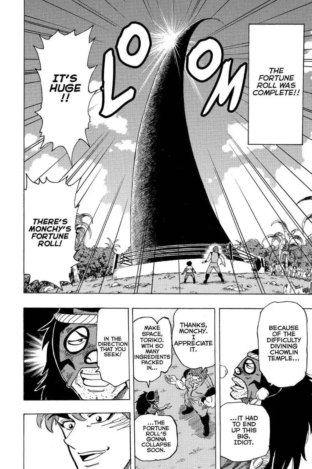 Toriko Chapter 179 page 8 - Chapter 179: Vol.20 Gourmet 179: Fortune Roll Complete!!