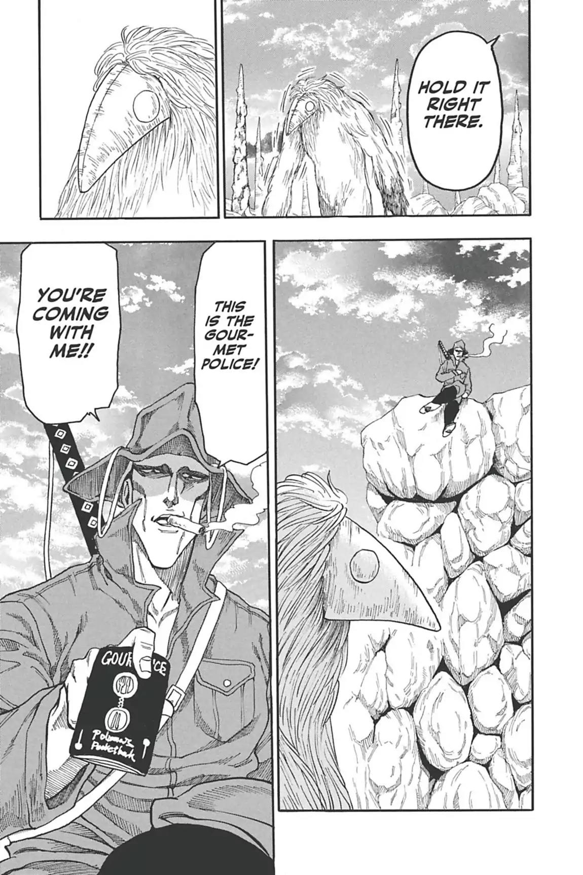 Toriko Chapter 18 page 17 - Chapter 18: Vol.3 Gourmet 18: The Thing!!