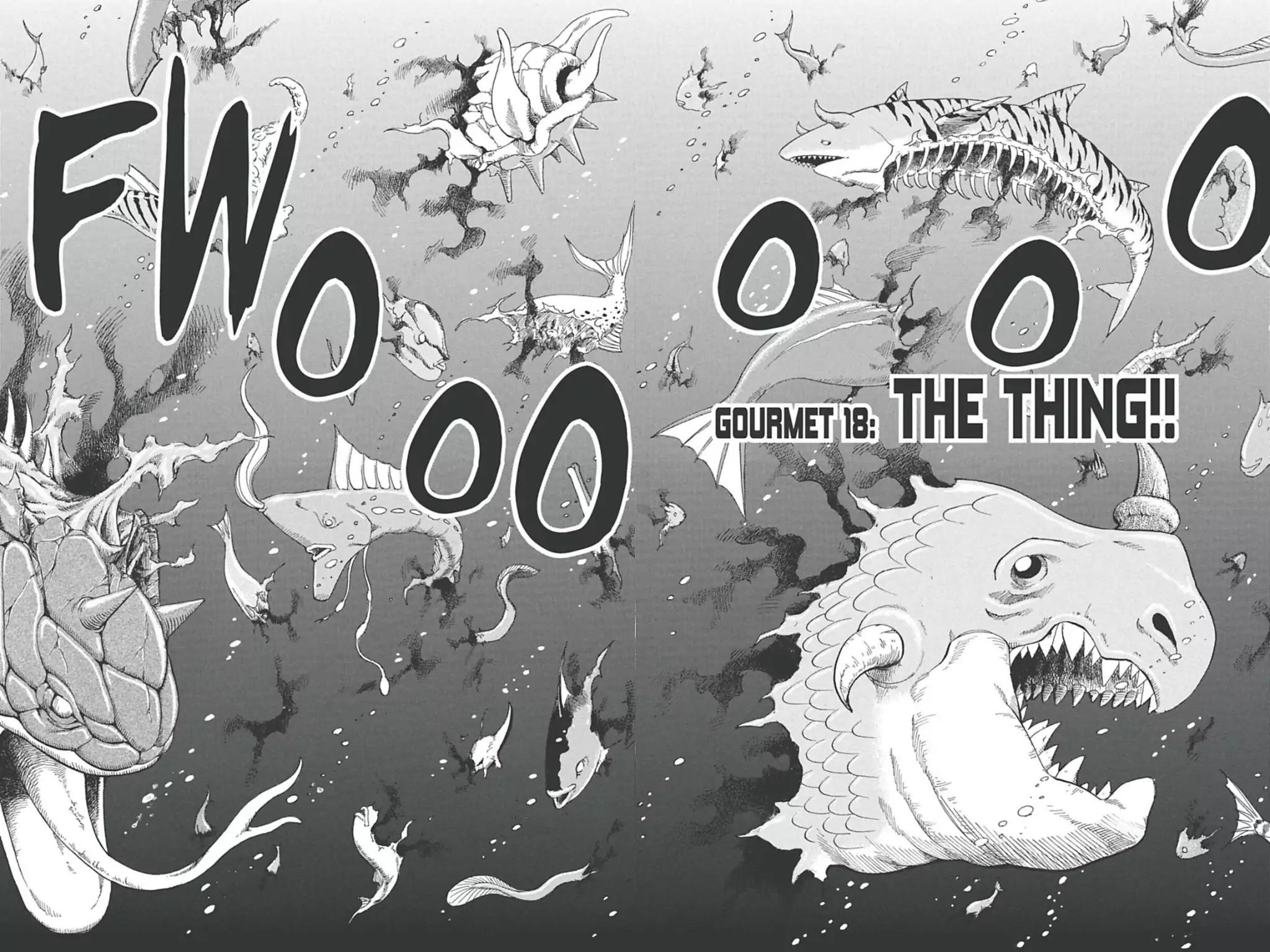 Toriko Chapter 18 page 2 - Chapter 18: Vol.3 Gourmet 18: The Thing!!
