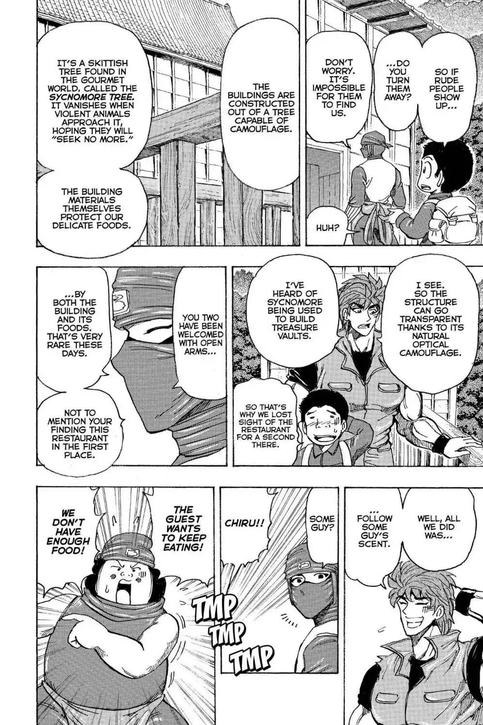 Toriko Chapter 180 page 10 - Chapter 180: Vol.20 Gourmet 180: Vanishing Japanese Cuisine!!