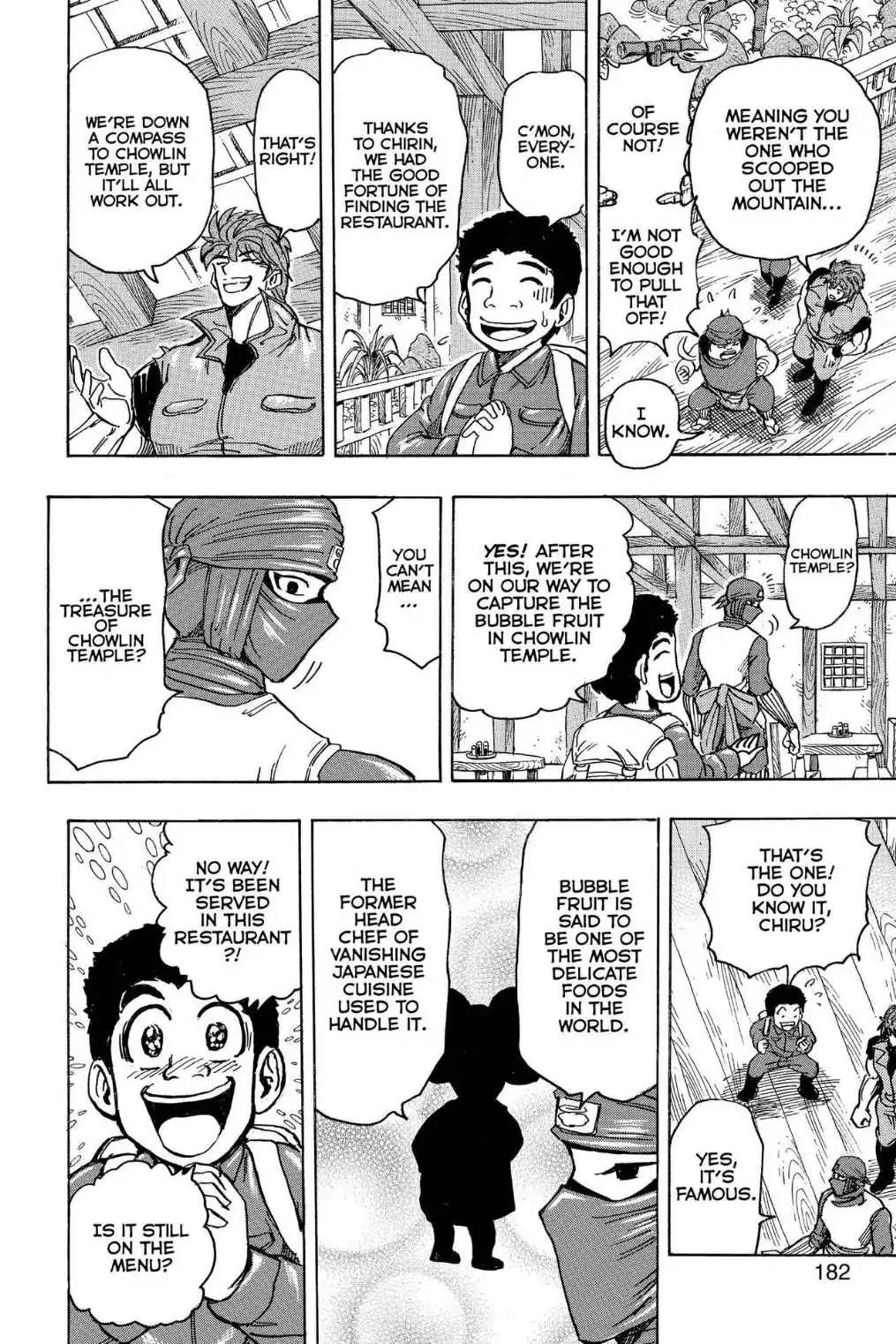 Toriko Chapter 180 page 12 - Chapter 180: Vol.20 Gourmet 180: Vanishing Japanese Cuisine!!