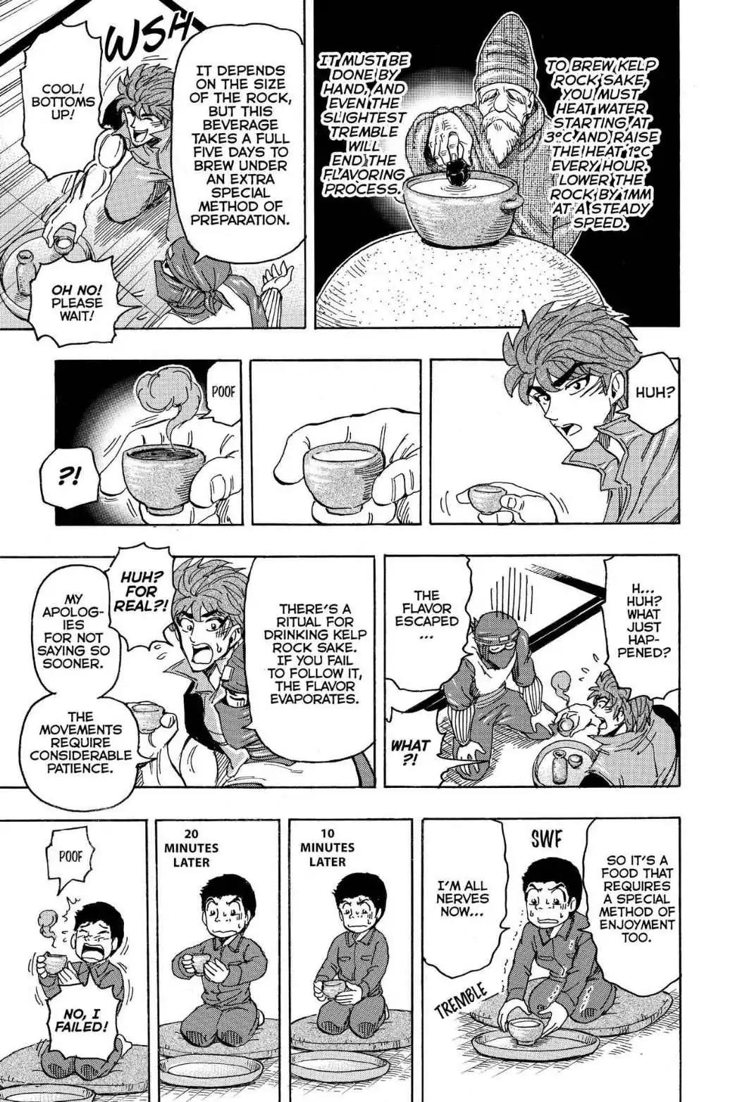 Toriko Chapter 180 page 15 - Chapter 180: Vol.20 Gourmet 180: Vanishing Japanese Cuisine!!