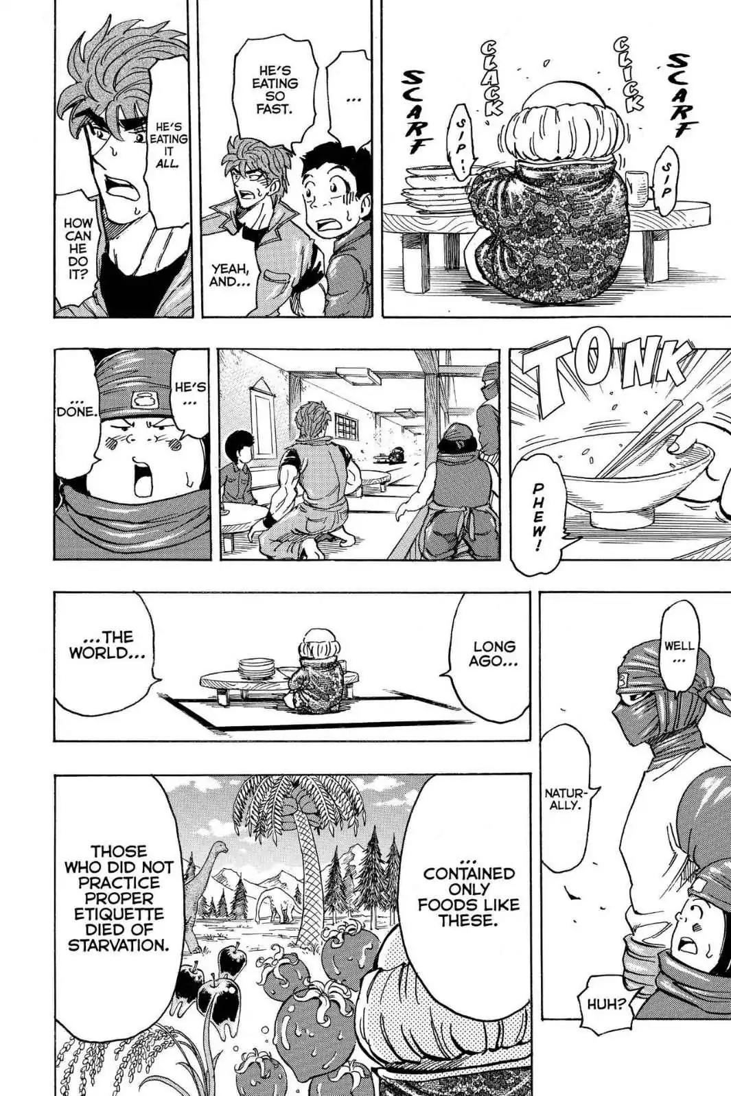 Toriko Chapter 180 page 18 - Chapter 180: Vol.20 Gourmet 180: Vanishing Japanese Cuisine!!