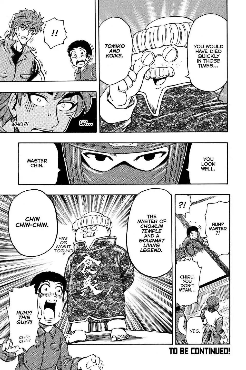 Toriko Chapter 180 page 19 - Chapter 180: Vol.20 Gourmet 180: Vanishing Japanese Cuisine!!