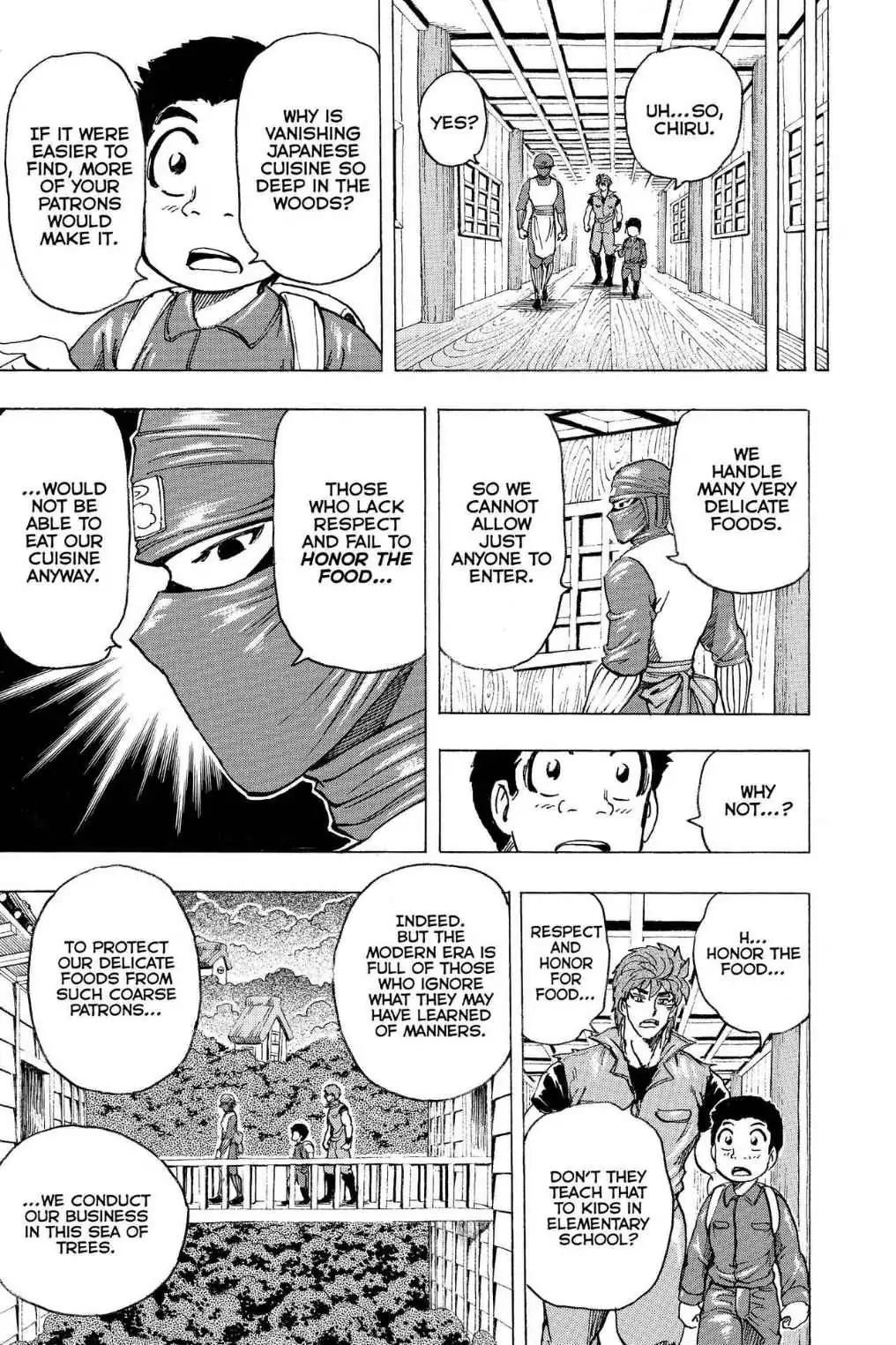 Toriko Chapter 180 page 9 - Chapter 180: Vol.20 Gourmet 180: Vanishing Japanese Cuisine!!