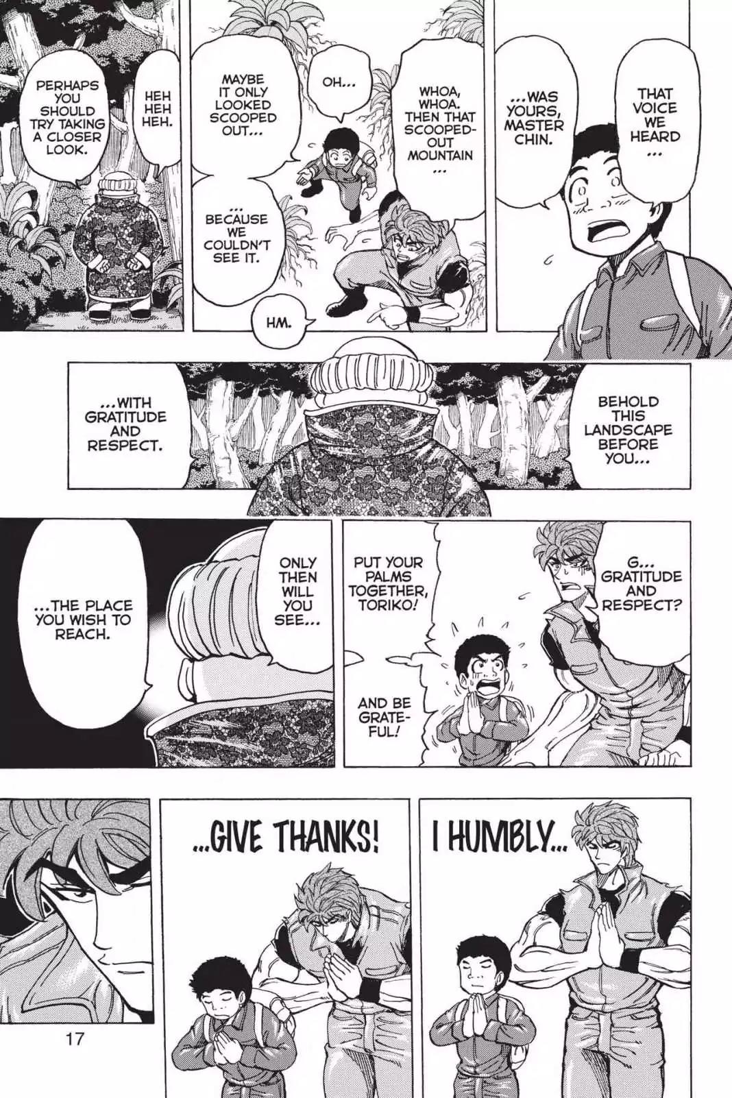 Toriko Chapter 181 page 17 - Chapter 181: Vol.21 Gourmet 181: Chowlin Temple!!