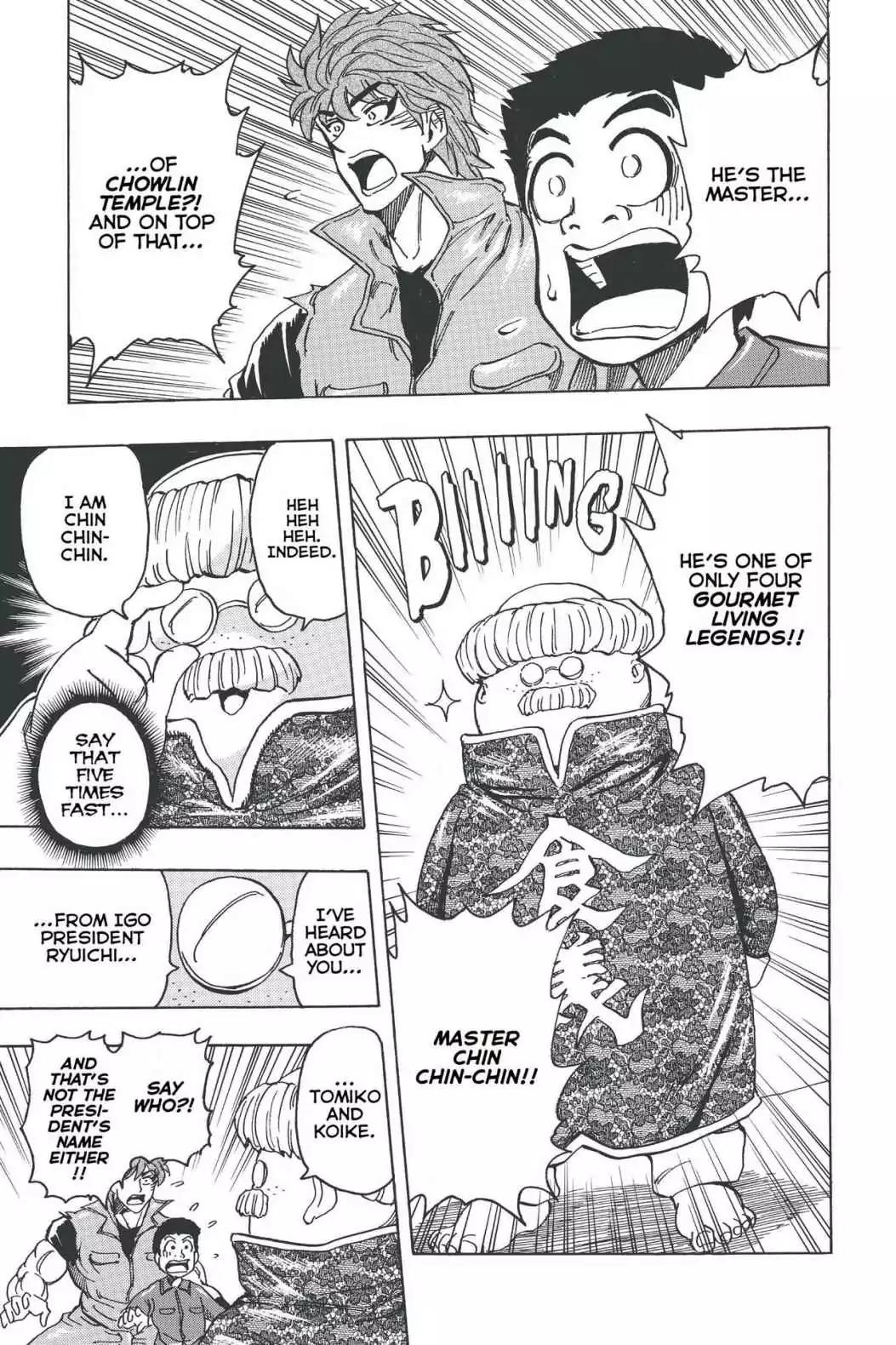Toriko Chapter 181 page 9 - Chapter 181: Vol.21 Gourmet 181: Chowlin Temple!!