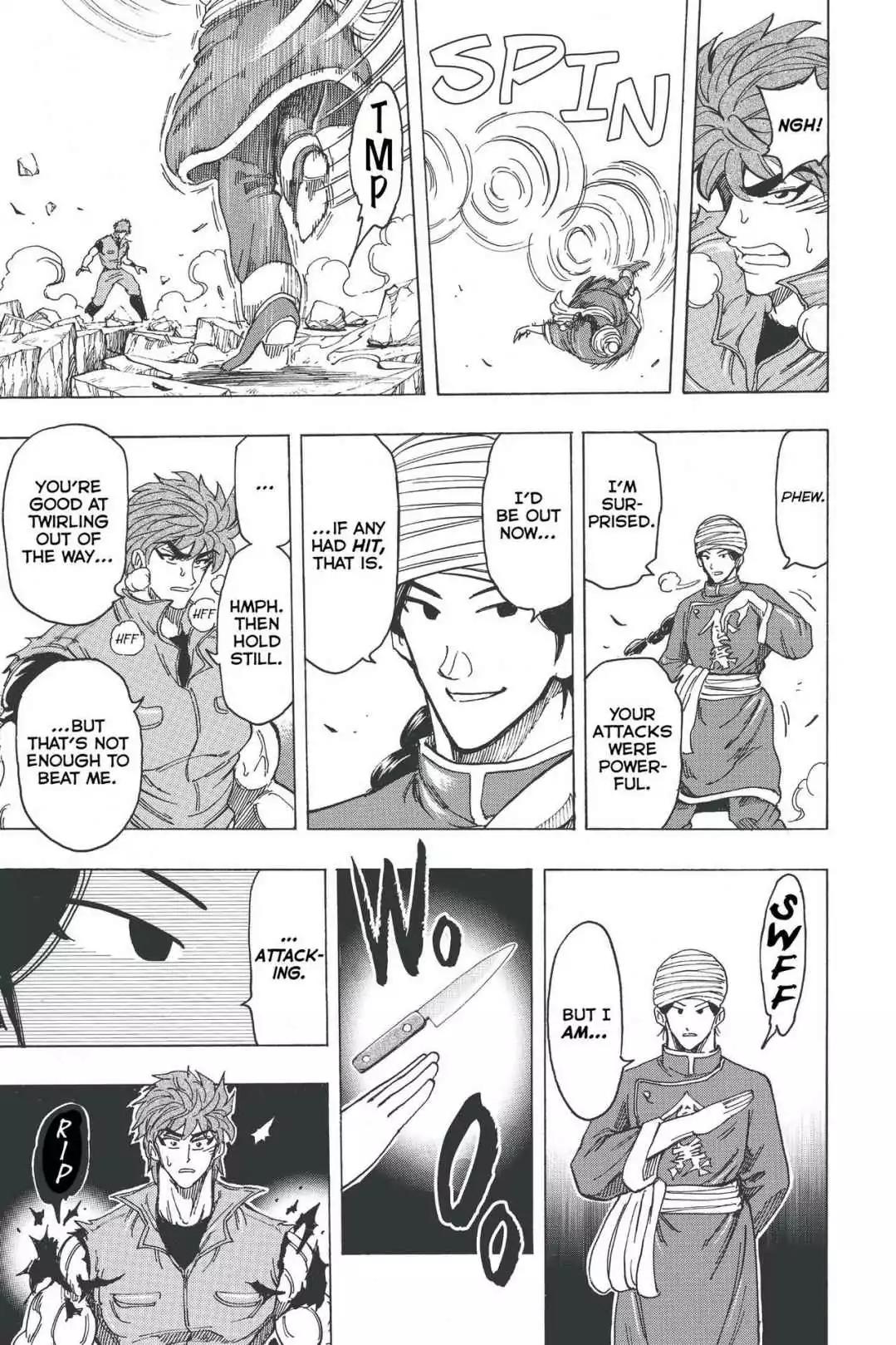Toriko Chapter 183 page 11 - Chapter 183: Vol.21 Gourmet 183: The Power of Hornoring the Food!!