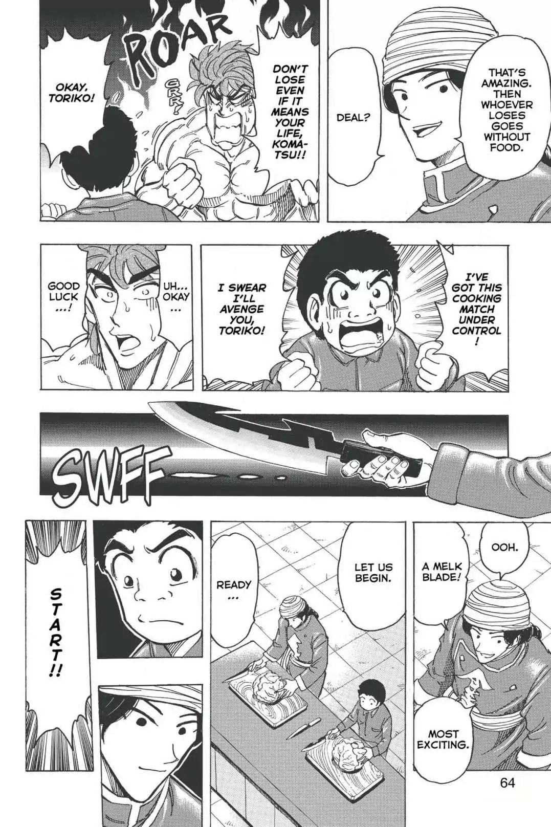 Toriko Chapter 183 page 18 - Chapter 183: Vol.21 Gourmet 183: The Power of Hornoring the Food!!