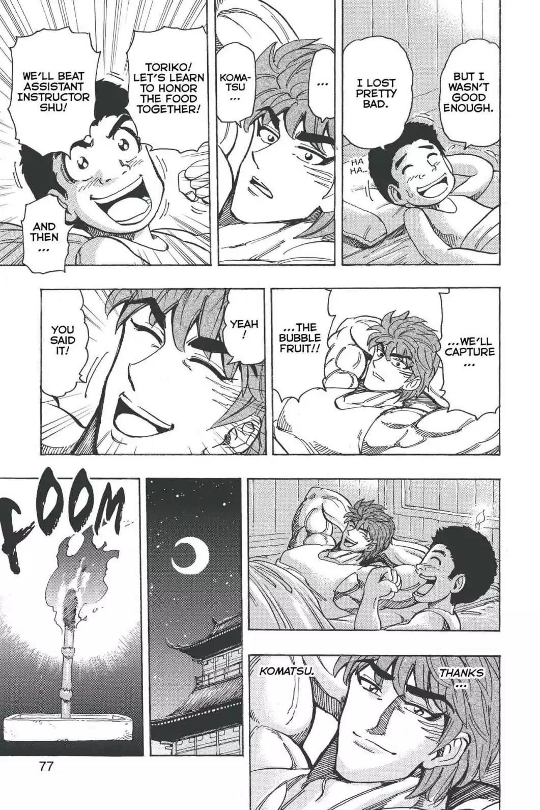 Toriko Chapter 184 page 11 - Chapter 184: Vol.21 Gourmet 184: Chowlin Temple Training!!