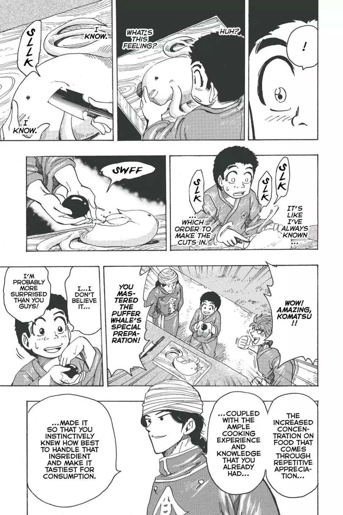 Toriko Chapter 184 page 17 - Chapter 184: Vol.21 Gourmet 184: Chowlin Temple Training!!
