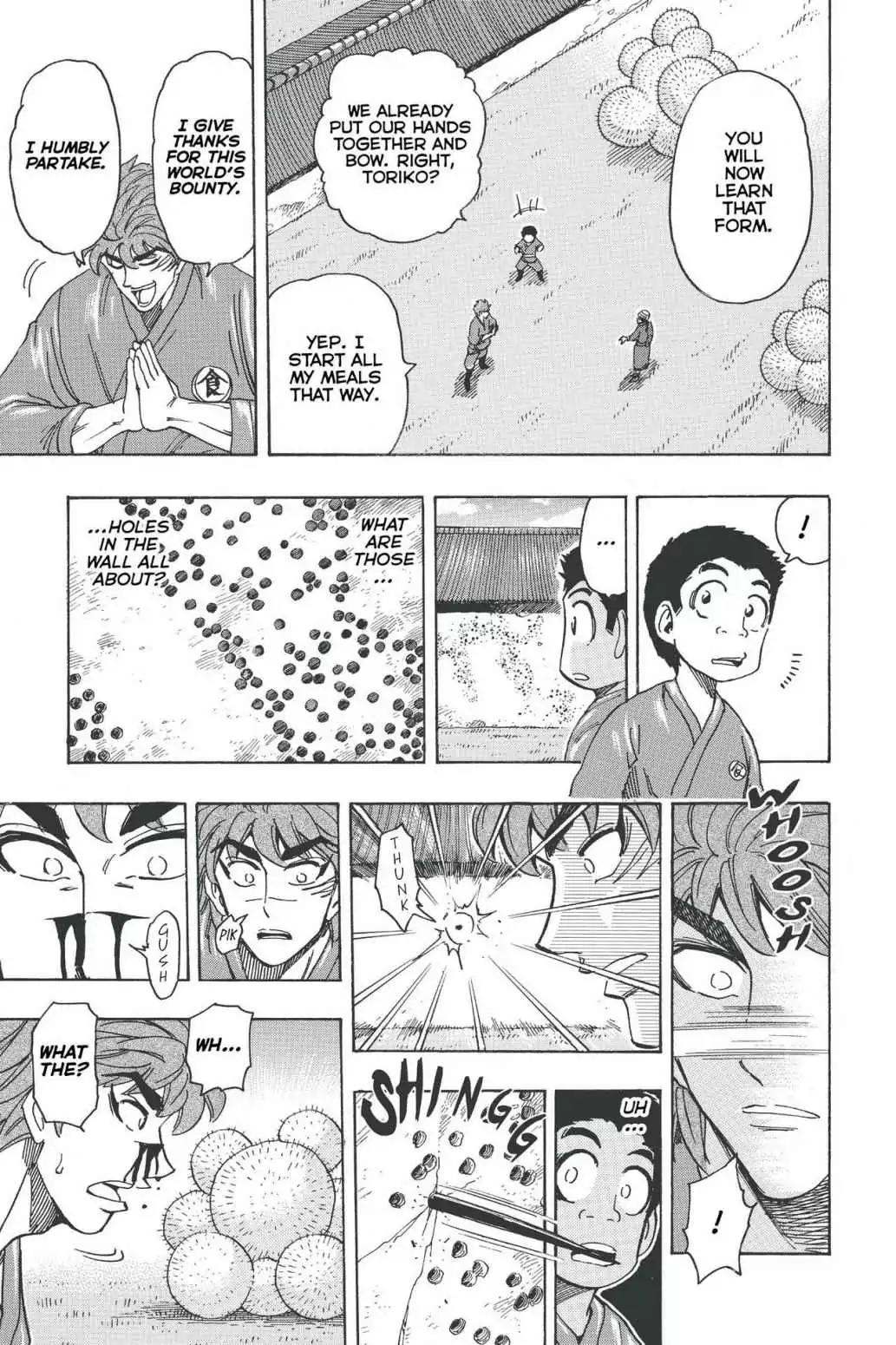 Toriko Chapter 184 page 5 - Chapter 184: Vol.21 Gourmet 184: Chowlin Temple Training!!
