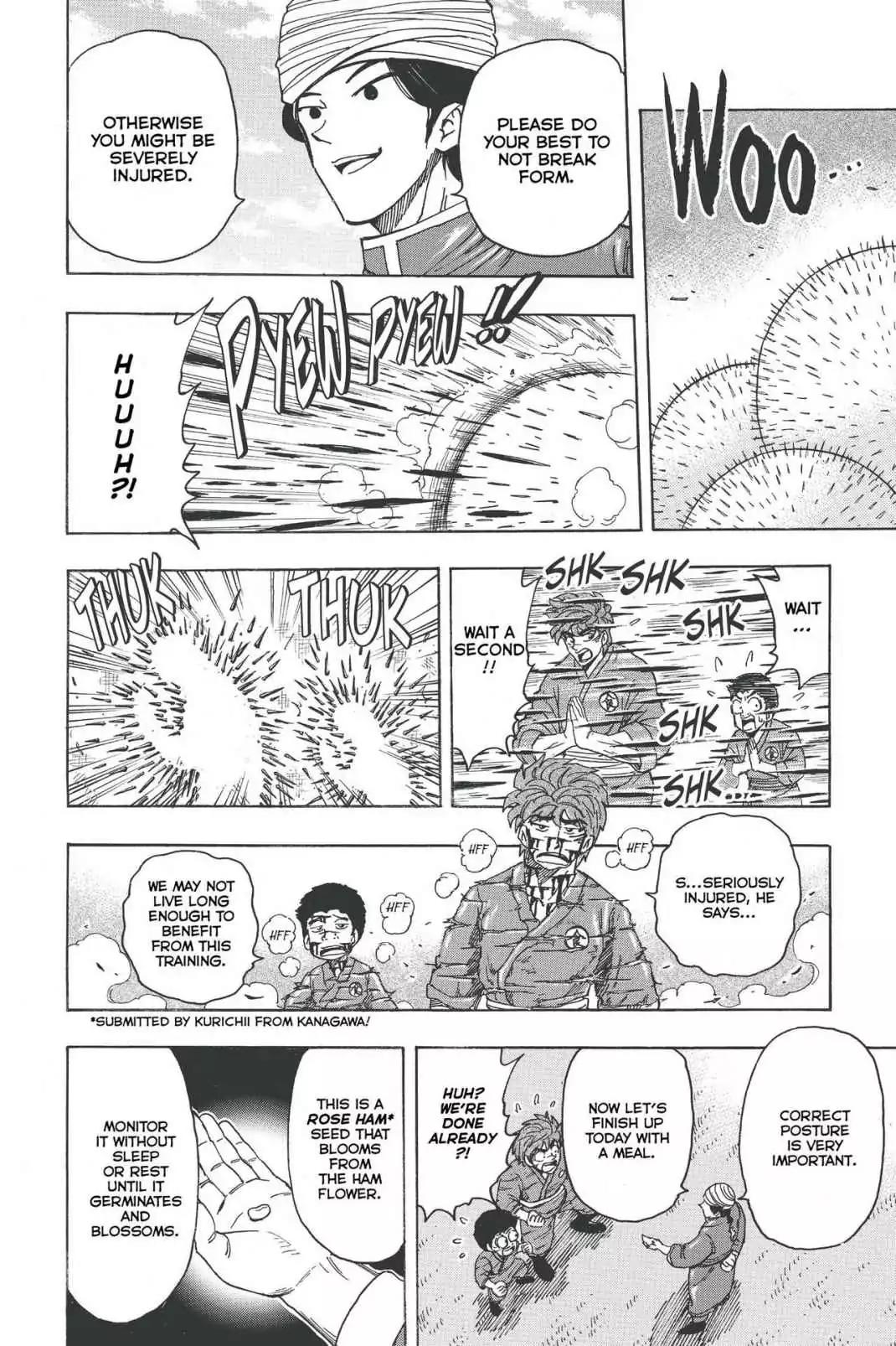 Toriko Chapter 184 page 6 - Chapter 184: Vol.21 Gourmet 184: Chowlin Temple Training!!