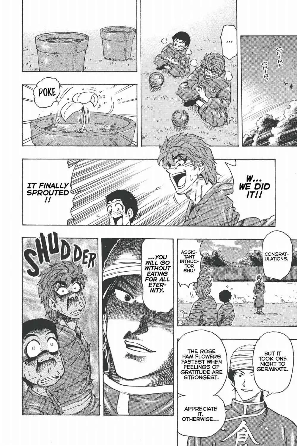 Toriko Chapter 184 page 8 - Chapter 184: Vol.21 Gourmet 184: Chowlin Temple Training!!