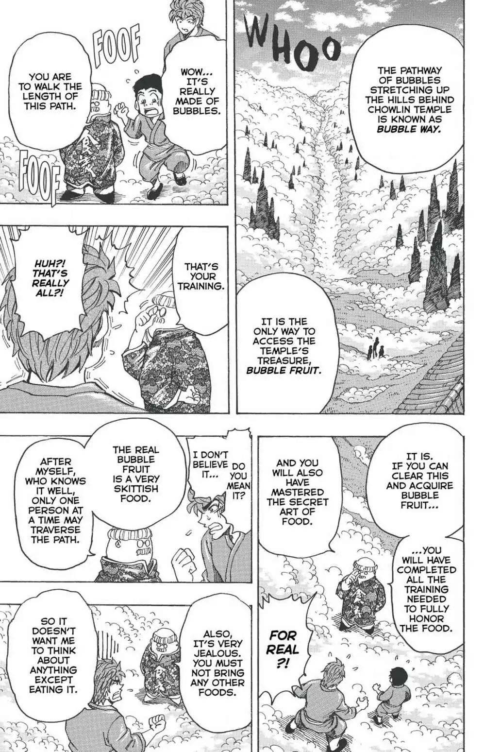 Toriko Chapter 185 page 11 - Chapter 185: Vol.21 Gourmet 185: Bubble Way!!