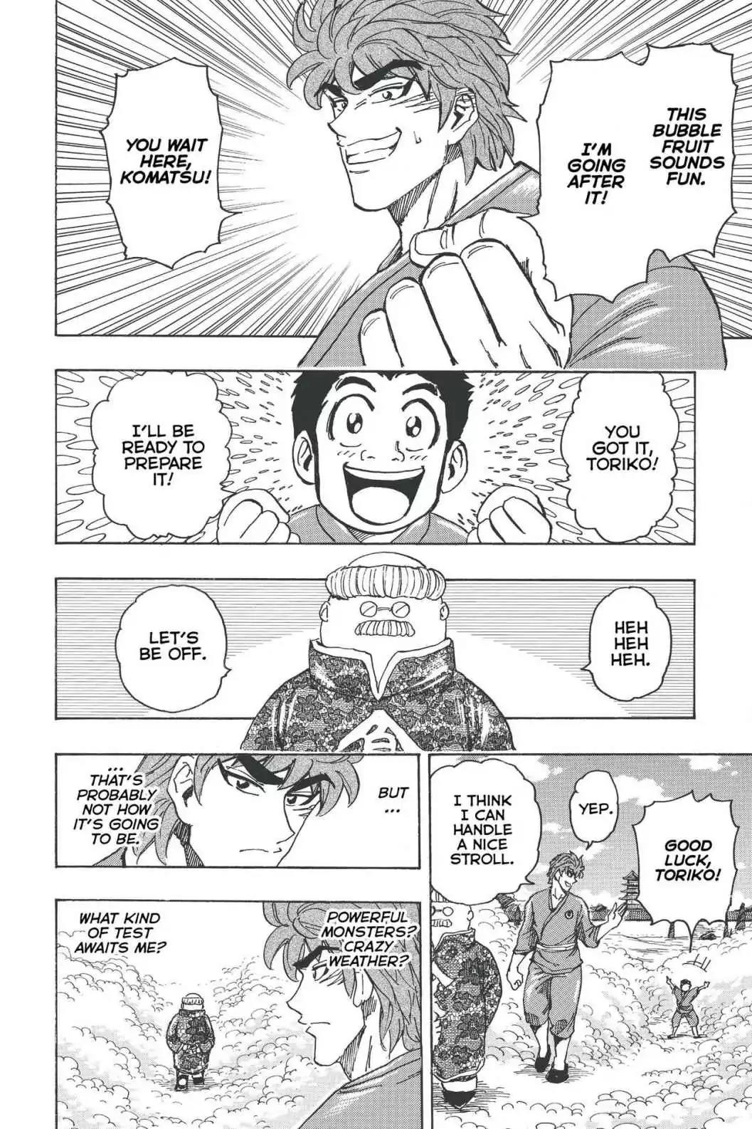 Toriko Chapter 185 page 12 - Chapter 185: Vol.21 Gourmet 185: Bubble Way!!
