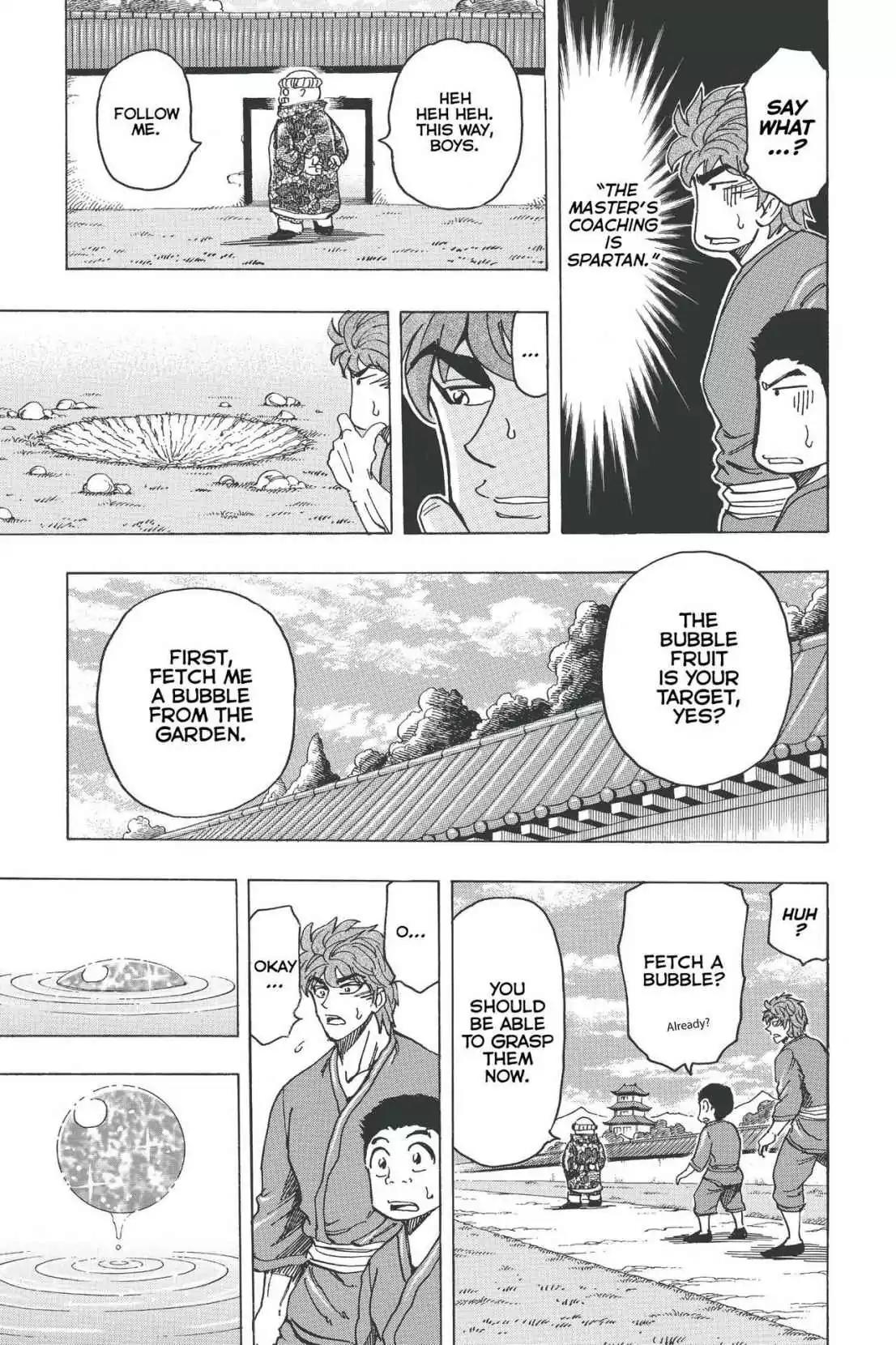 Toriko Chapter 185 page 7 - Chapter 185: Vol.21 Gourmet 185: Bubble Way!!