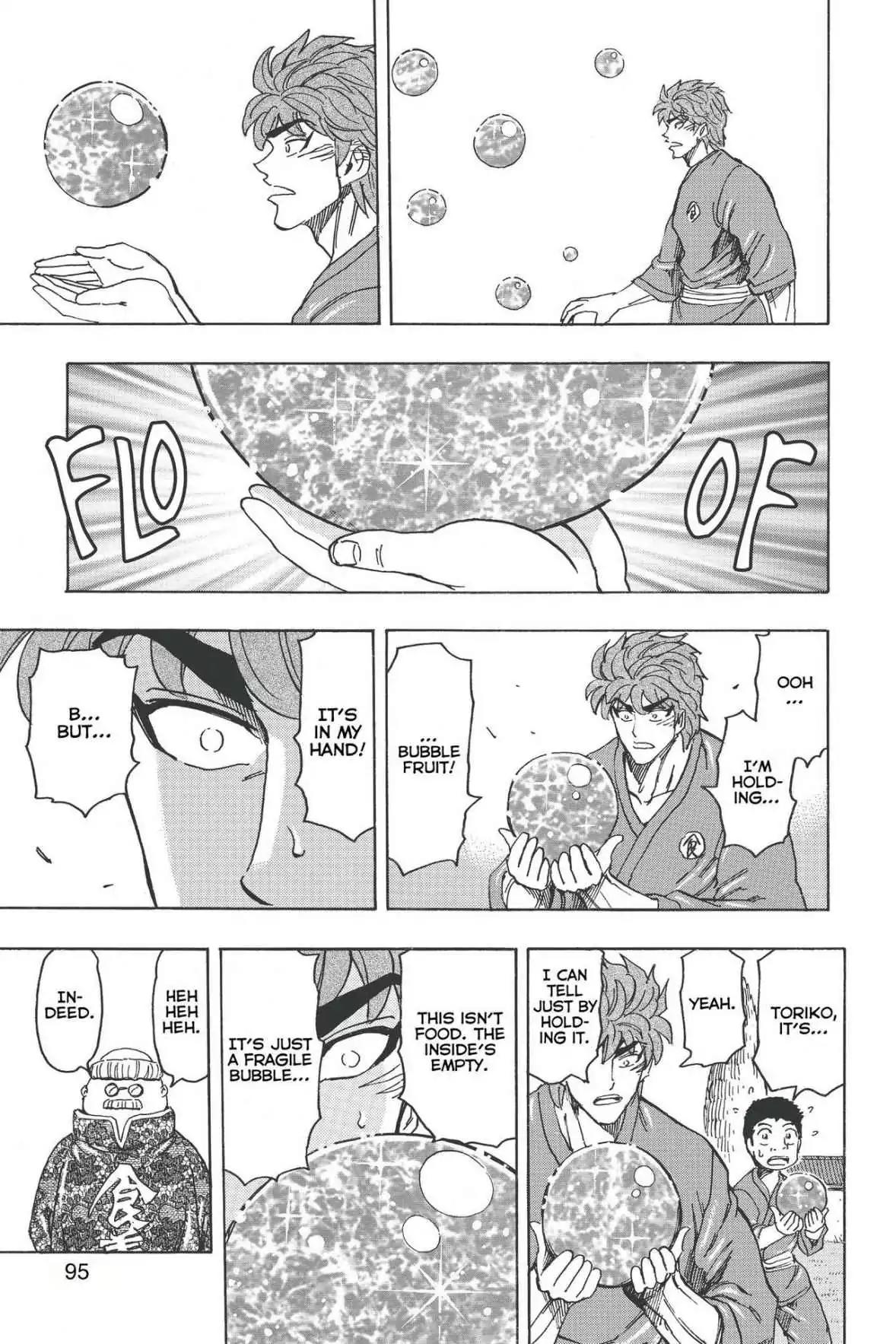 Toriko Chapter 185 page 9 - Chapter 185: Vol.21 Gourmet 185: Bubble Way!!