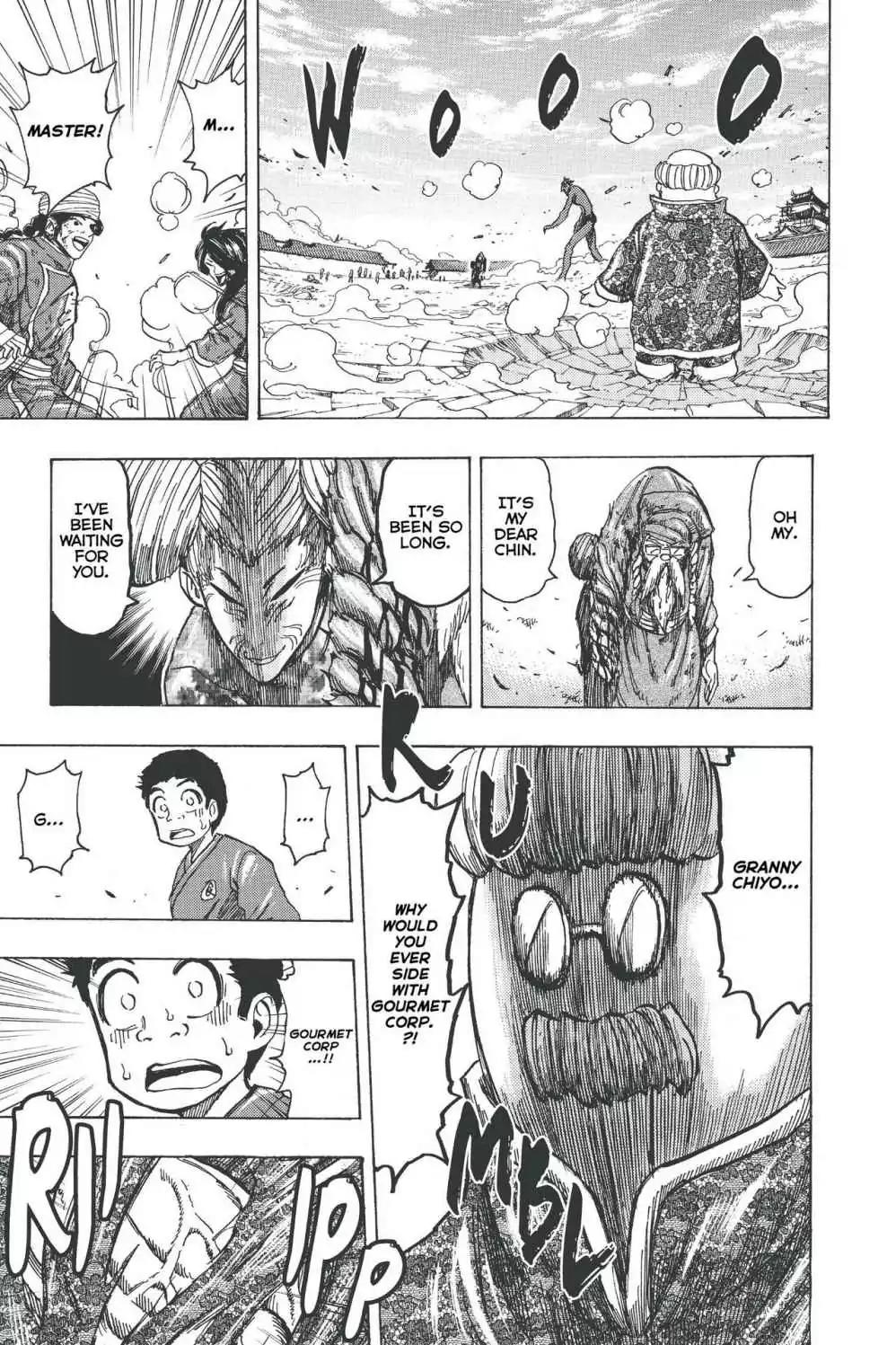 Toriko Chapter 188 page 13 - Chapter 188: Vol.21 Gourmet 188: Showdown at Chowlin Temple!!