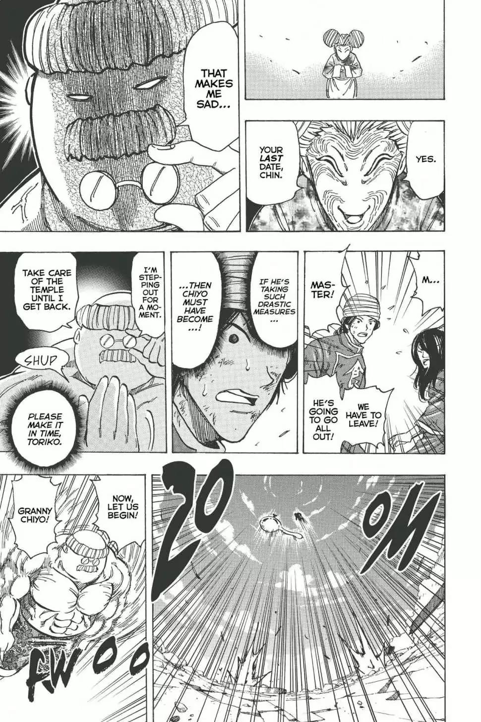 Toriko Chapter 188 page 15 - Chapter 188: Vol.21 Gourmet 188: Showdown at Chowlin Temple!!
