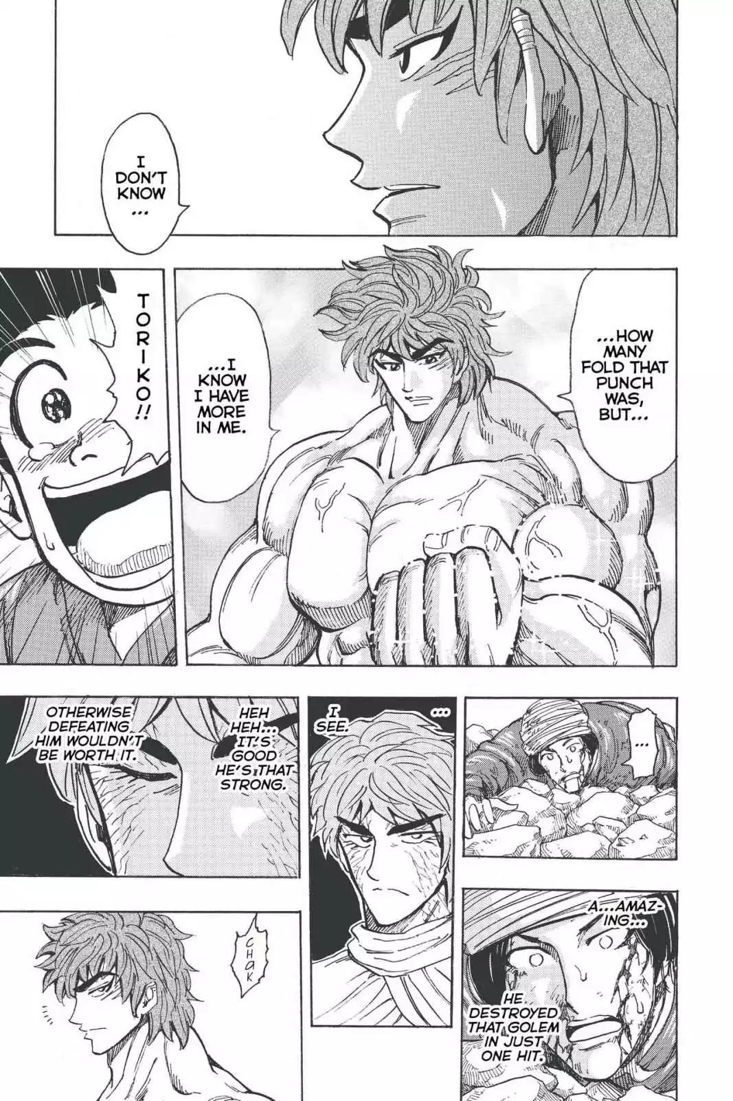 Toriko Chapter 189 page 16 - Chapter 189: Vol.21 Gourmet 189: Master of Hornoring the Food!!