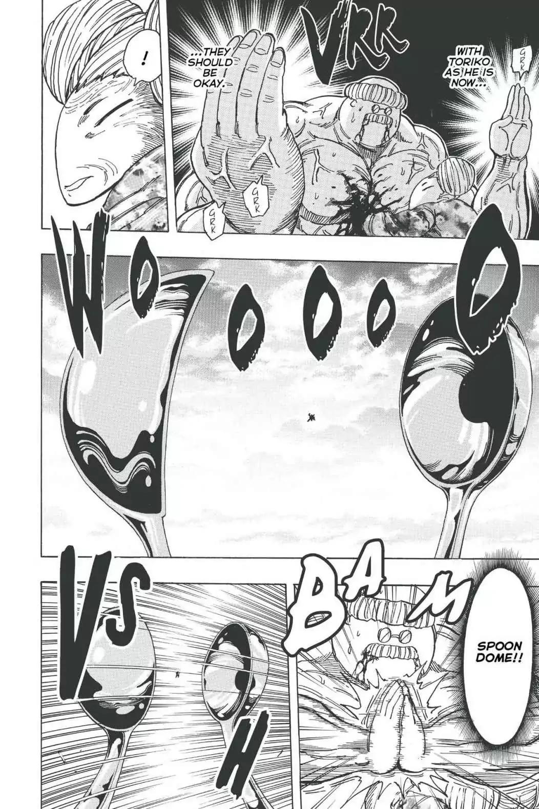 Toriko Chapter 189 page 3 - Chapter 189: Vol.21 Gourmet 189: Master of Hornoring the Food!!