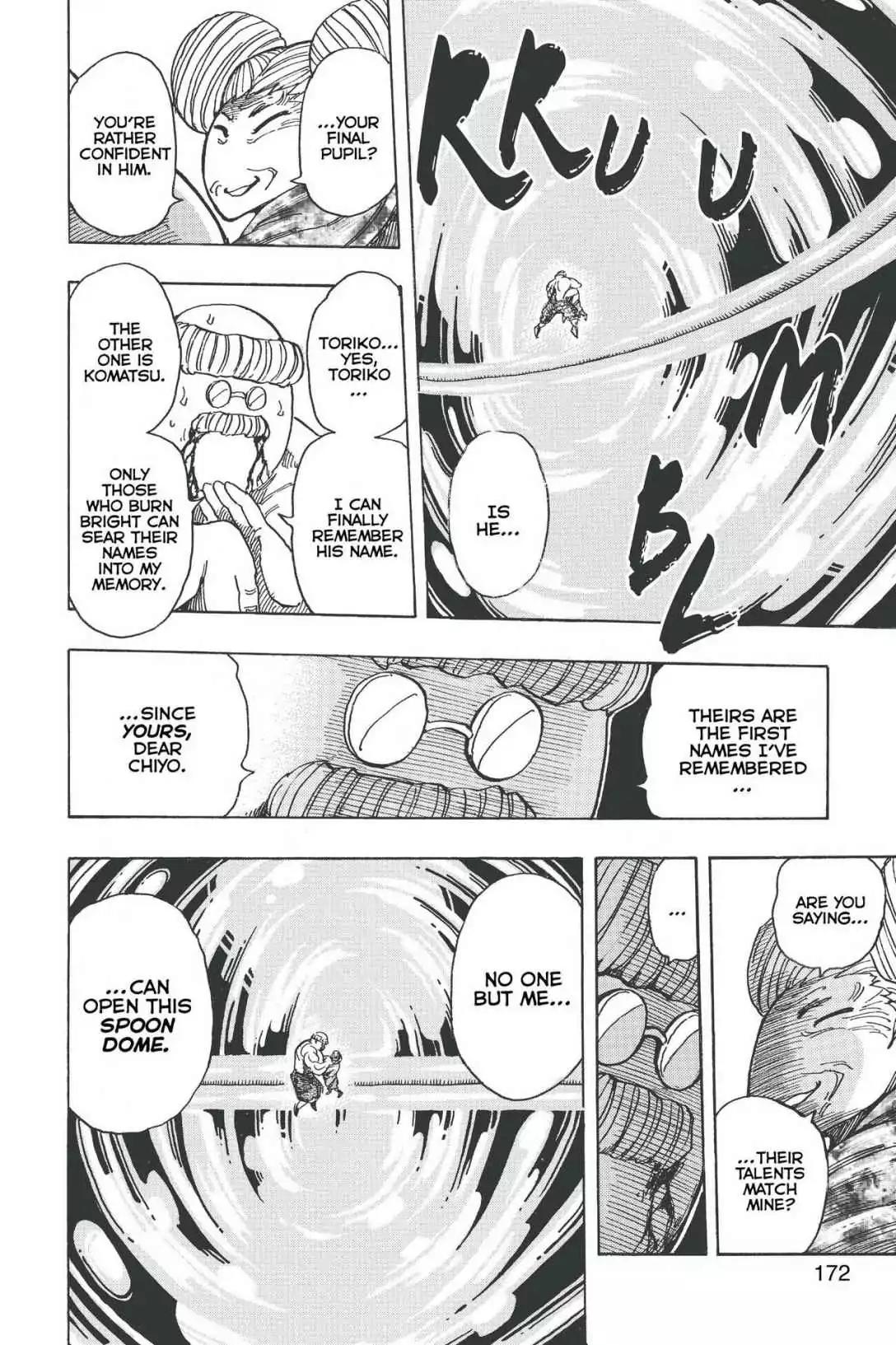 Toriko Chapter 189 page 5 - Chapter 189: Vol.21 Gourmet 189: Master of Hornoring the Food!!