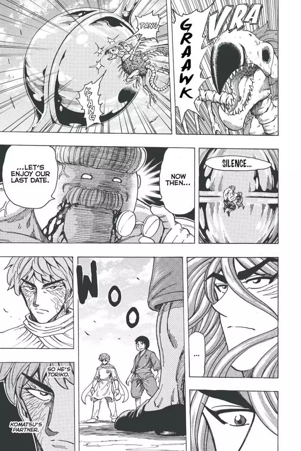 Toriko Chapter 189 page 6 - Chapter 189: Vol.21 Gourmet 189: Master of Hornoring the Food!!