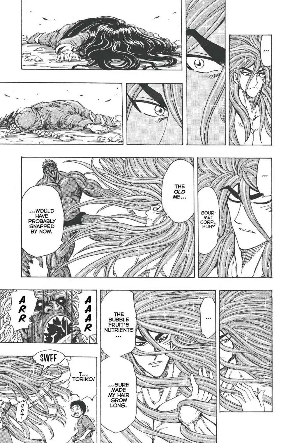 Toriko Chapter 189 page 8 - Chapter 189: Vol.21 Gourmet 189: Master of Hornoring the Food!!